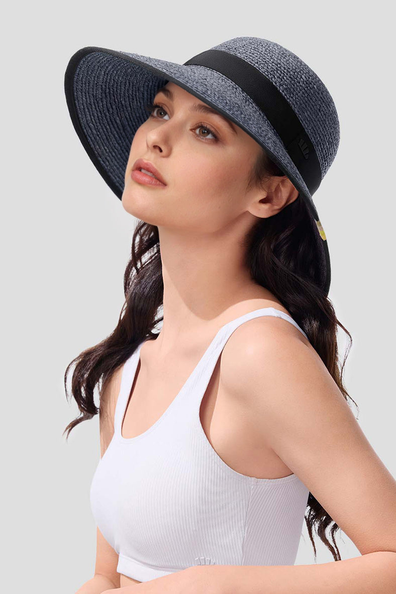 Horizon - Women's Wide Brim Sun Straw Hat UPF50+ AL717