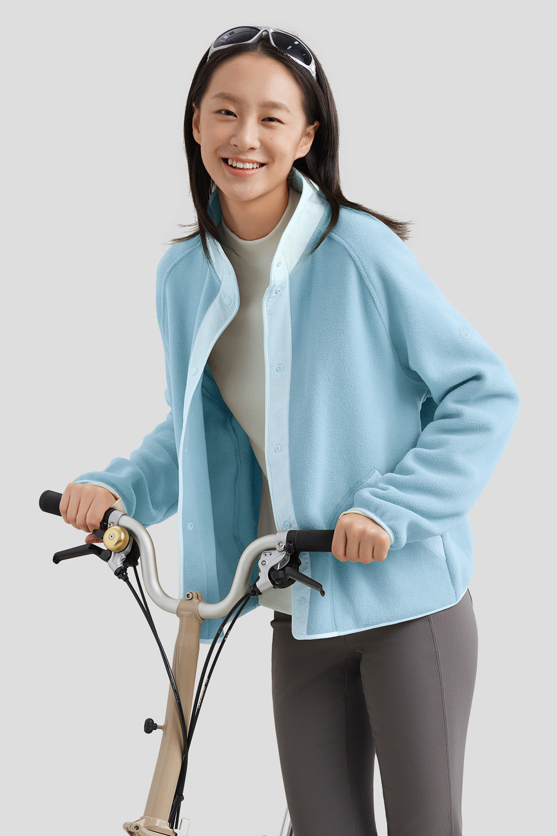 beneunder women's light jacket #color_blue