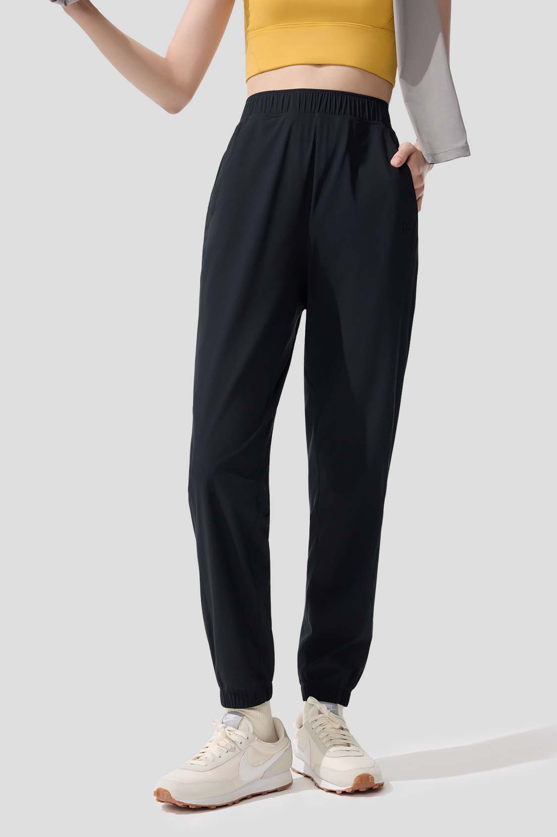 beneunder women's sport cooling pants #color_black