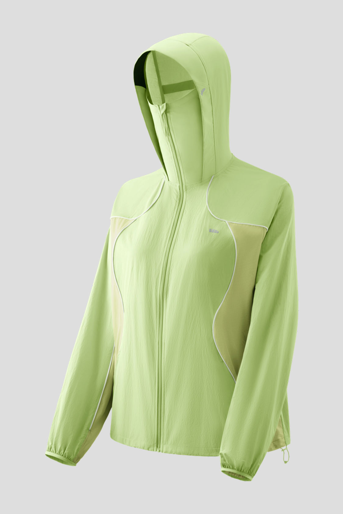 beneunder women's sun protection jacket #color_green