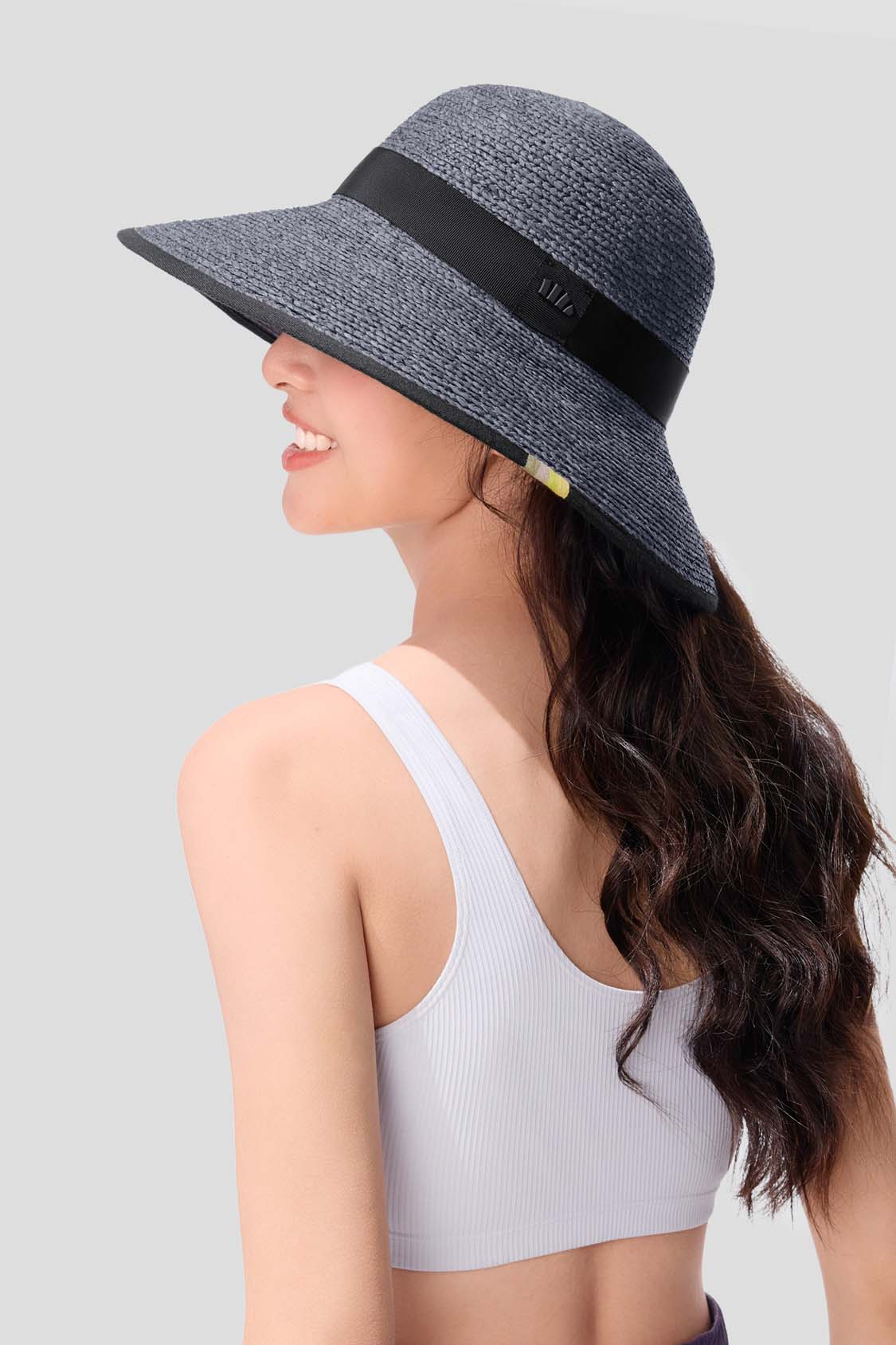 beneunder women's sun hats #color_deep gray