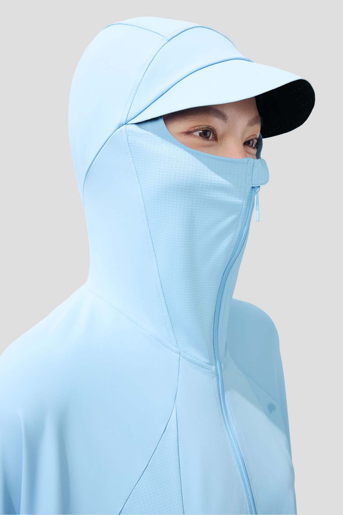 beneunder women's sun protection jacket #color_blue