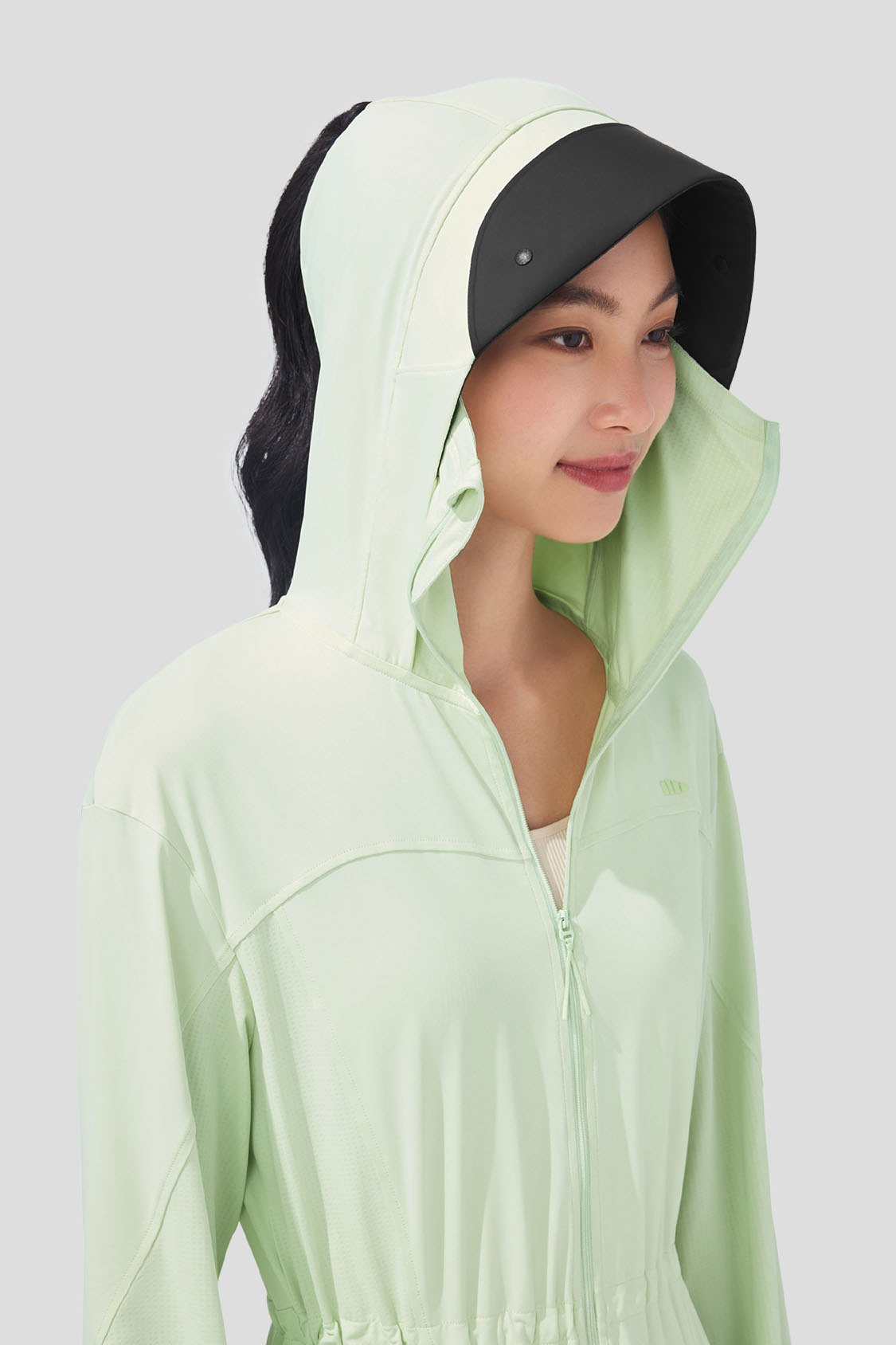 Ease - Women's Full Protection Loose Long Sun Jacket UPF2000+ AL824