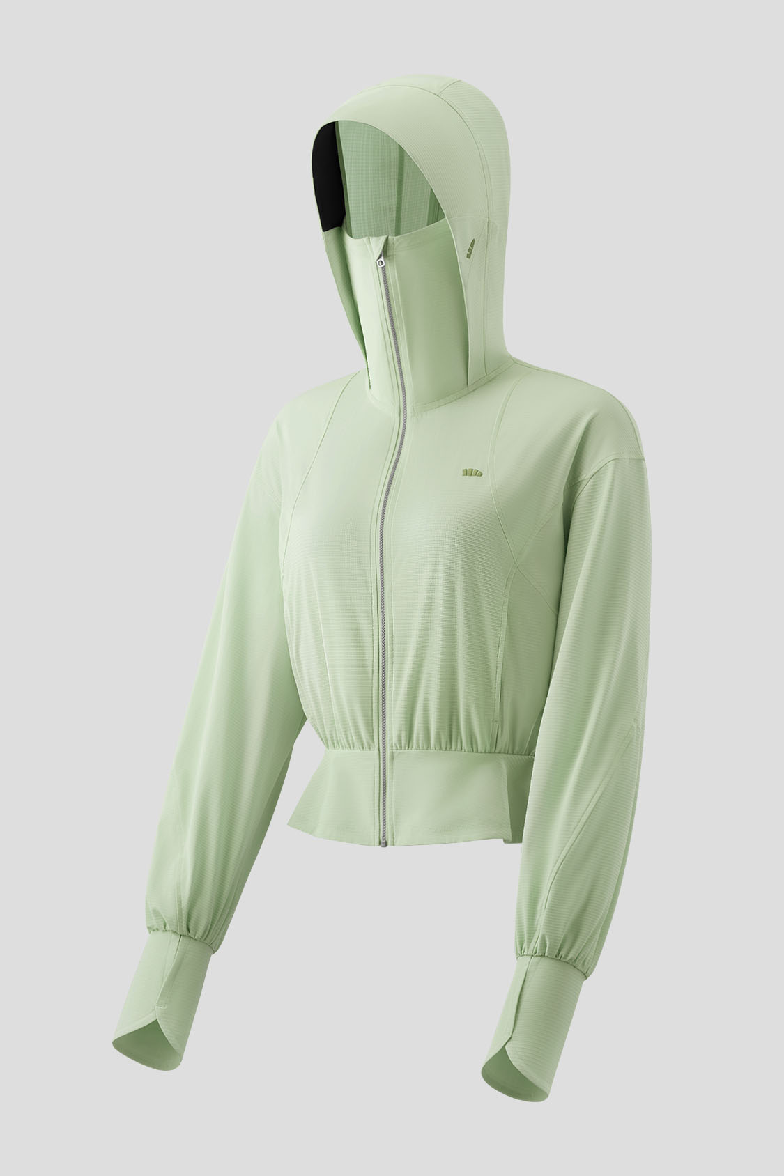 beneunder women's sun protection jacket #color_green