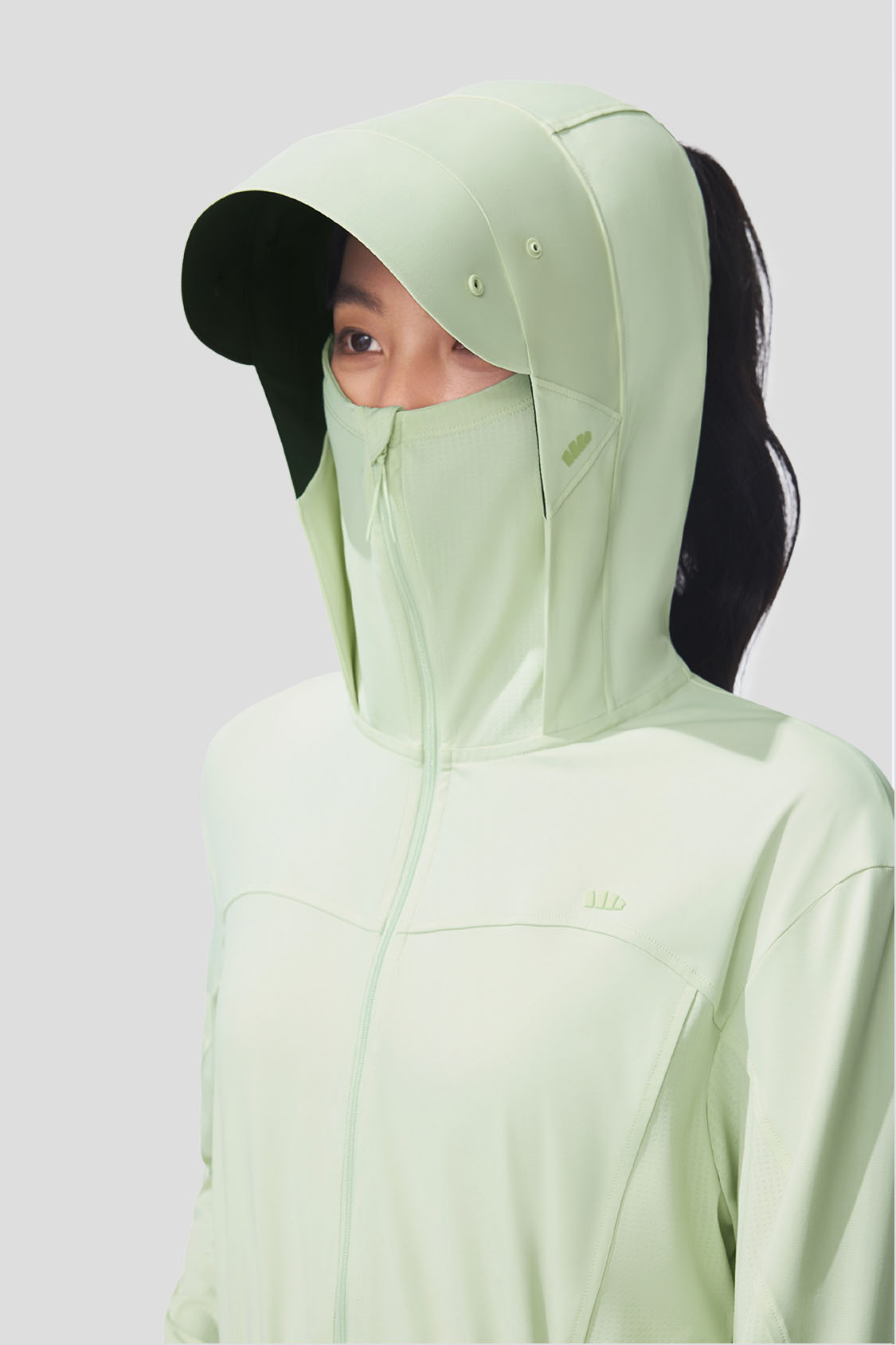 Ease - Women's Full Protection Loose Long Sun Jacket UPF2000+ AL824