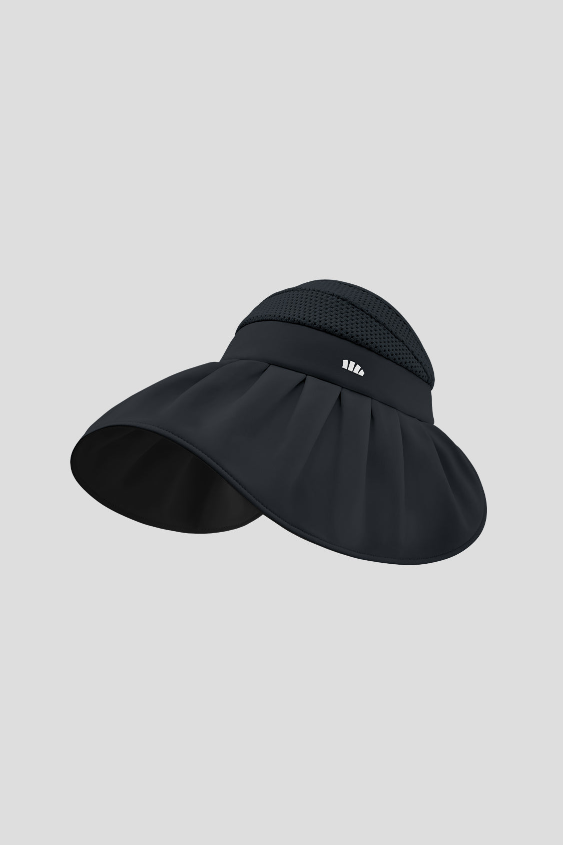 Beneunder Wide Brim UV Protection Packable Sun Shell Hats Black