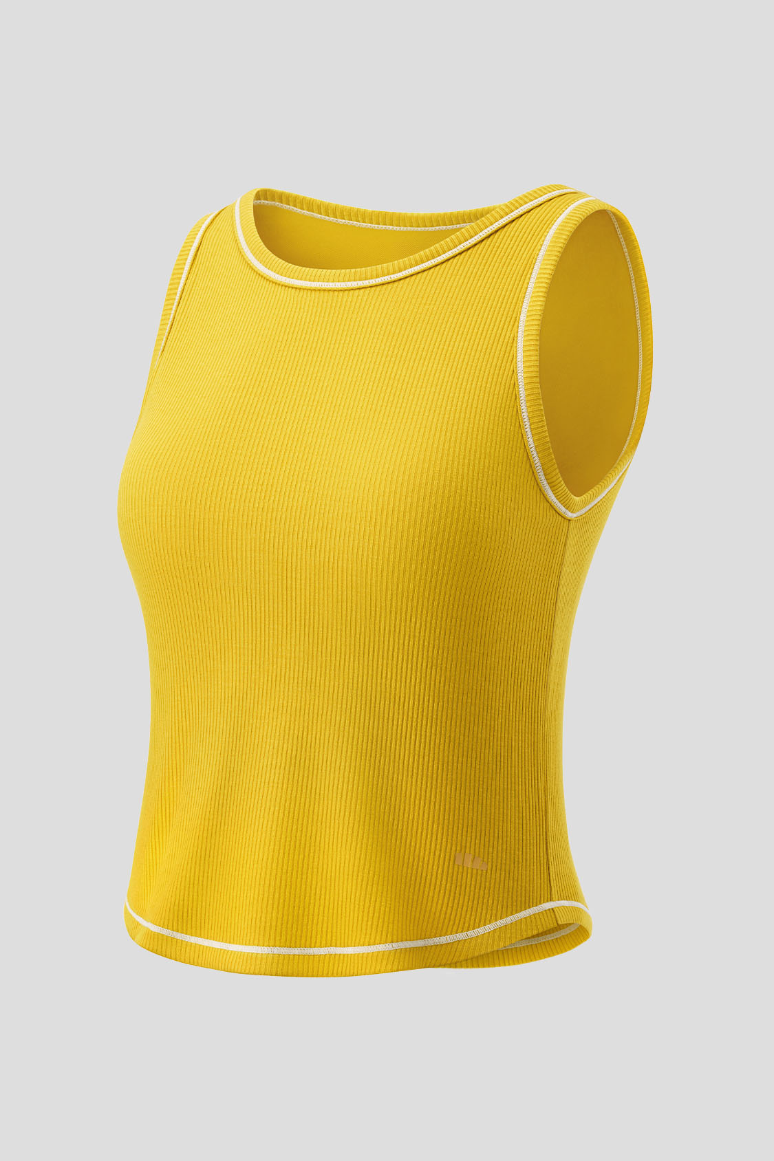 beneunder women's all season bra in tank top #color_cinnamon yellow