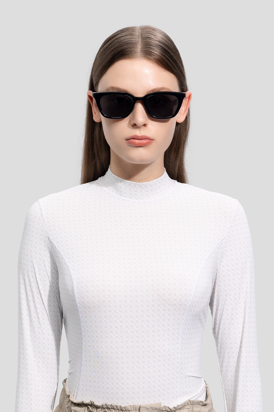 beneunder women's sunglasses foldable #color_black