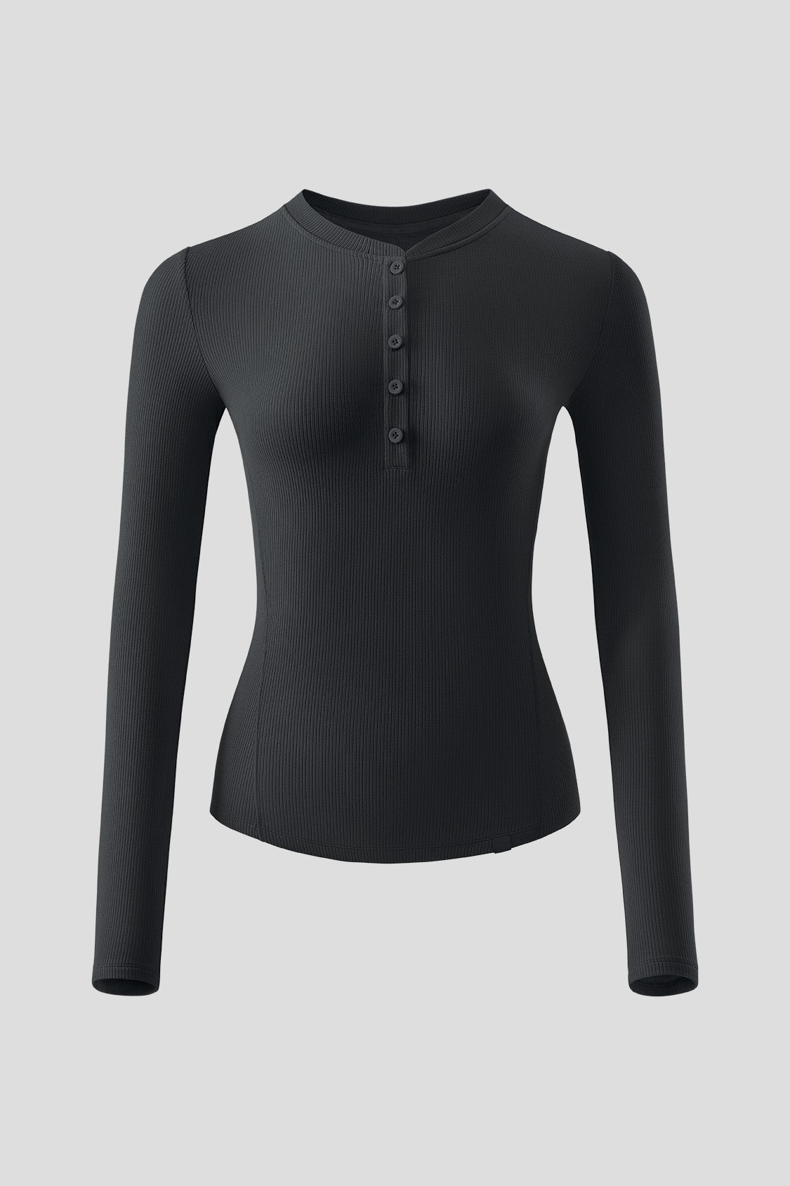 HenleyHaven – Women’s Henley Base Layer Long Sleeve Shirt