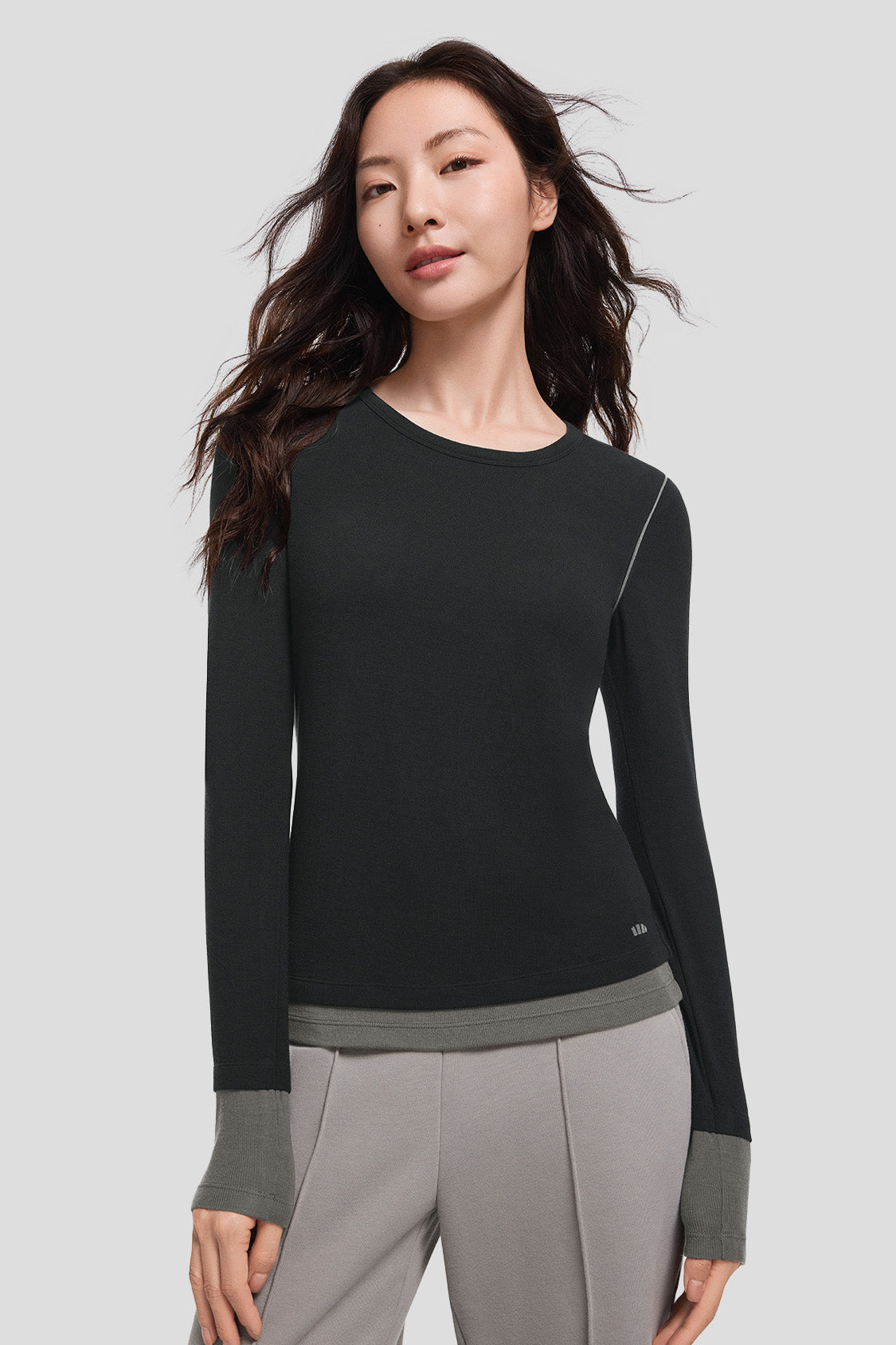 beneunder women's base layer #color_black