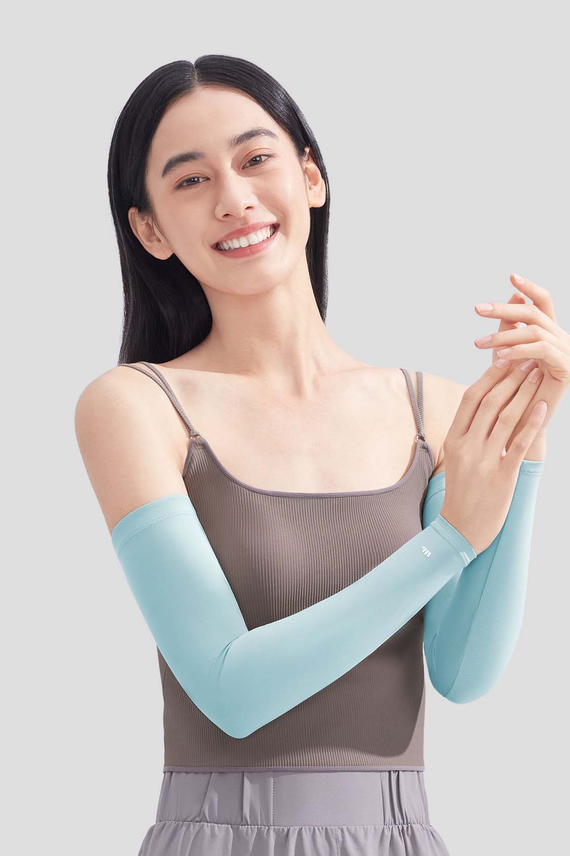 beneunder women's sun sleeves #color_blue