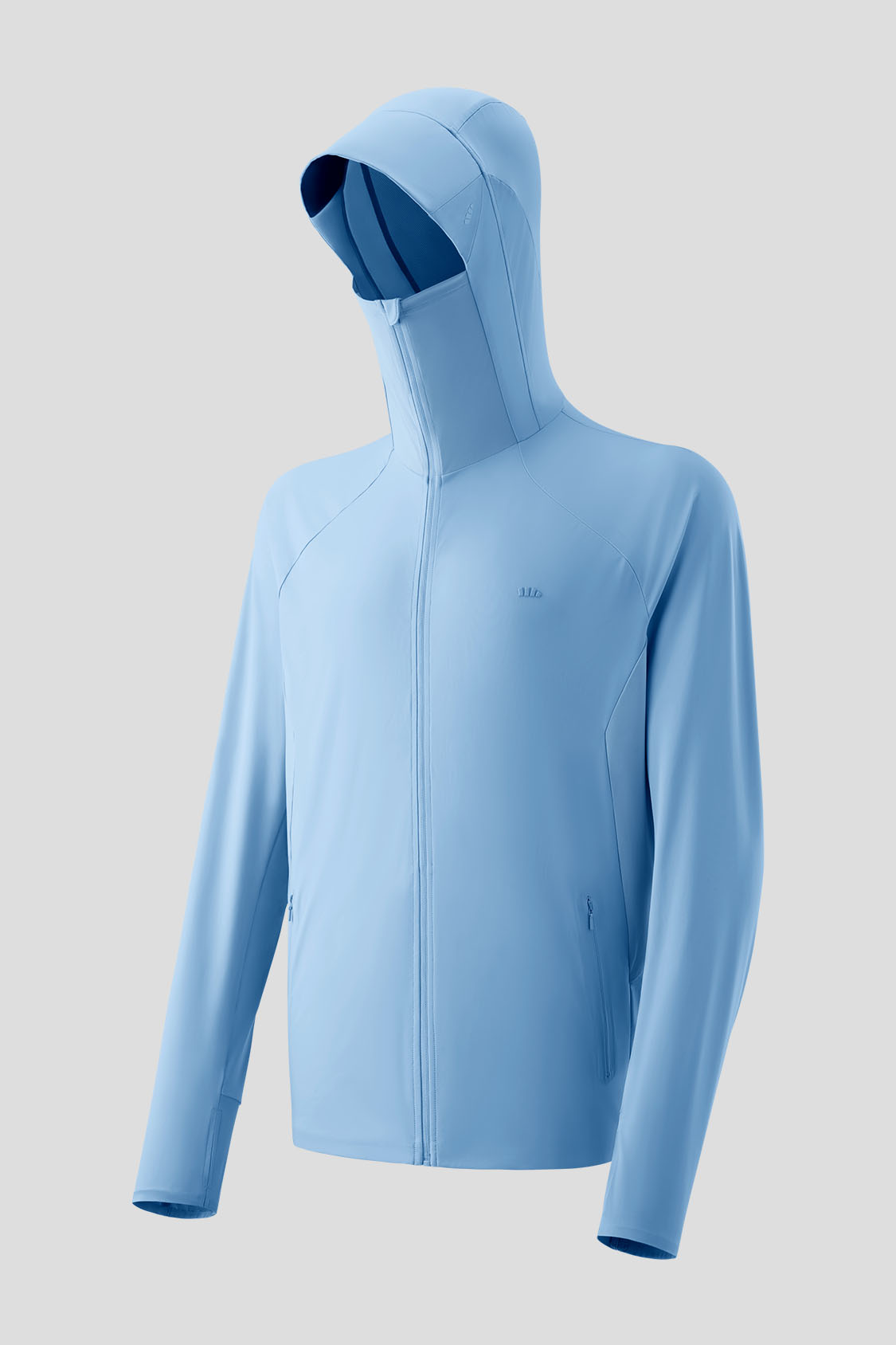 beneunder  men's sun protection jacket #color_blue