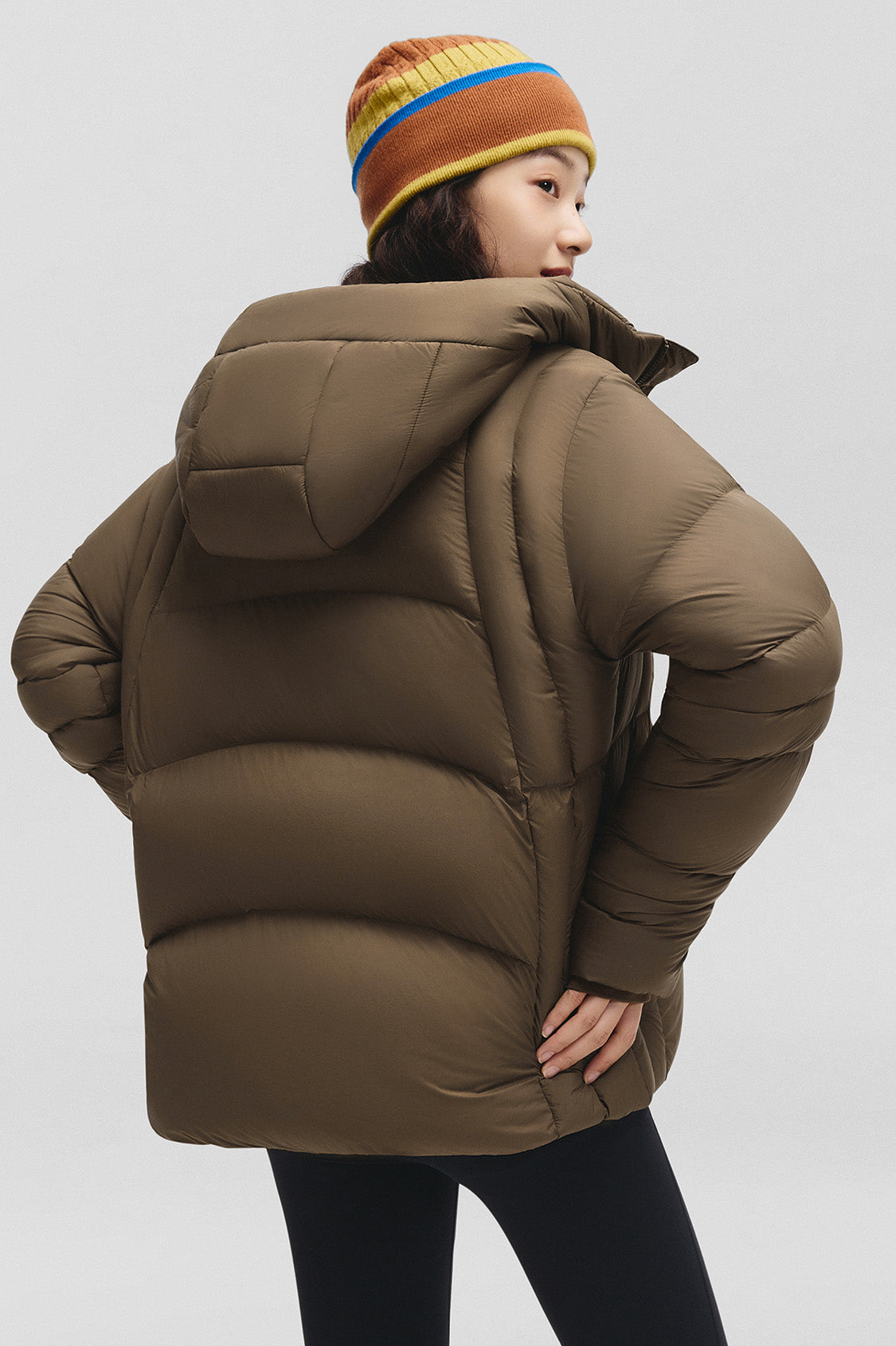 beneunder cloudloft – women’s high-loft down jacket (regular, extreme warmth) #color_brown
