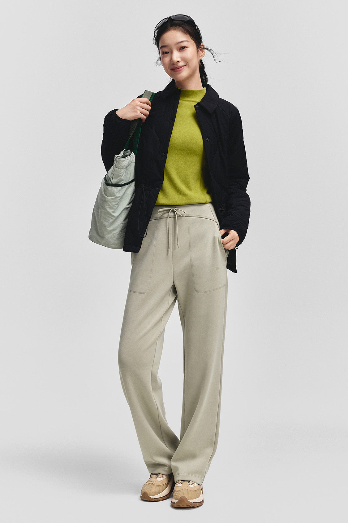 beneunder women's pants #color_beige