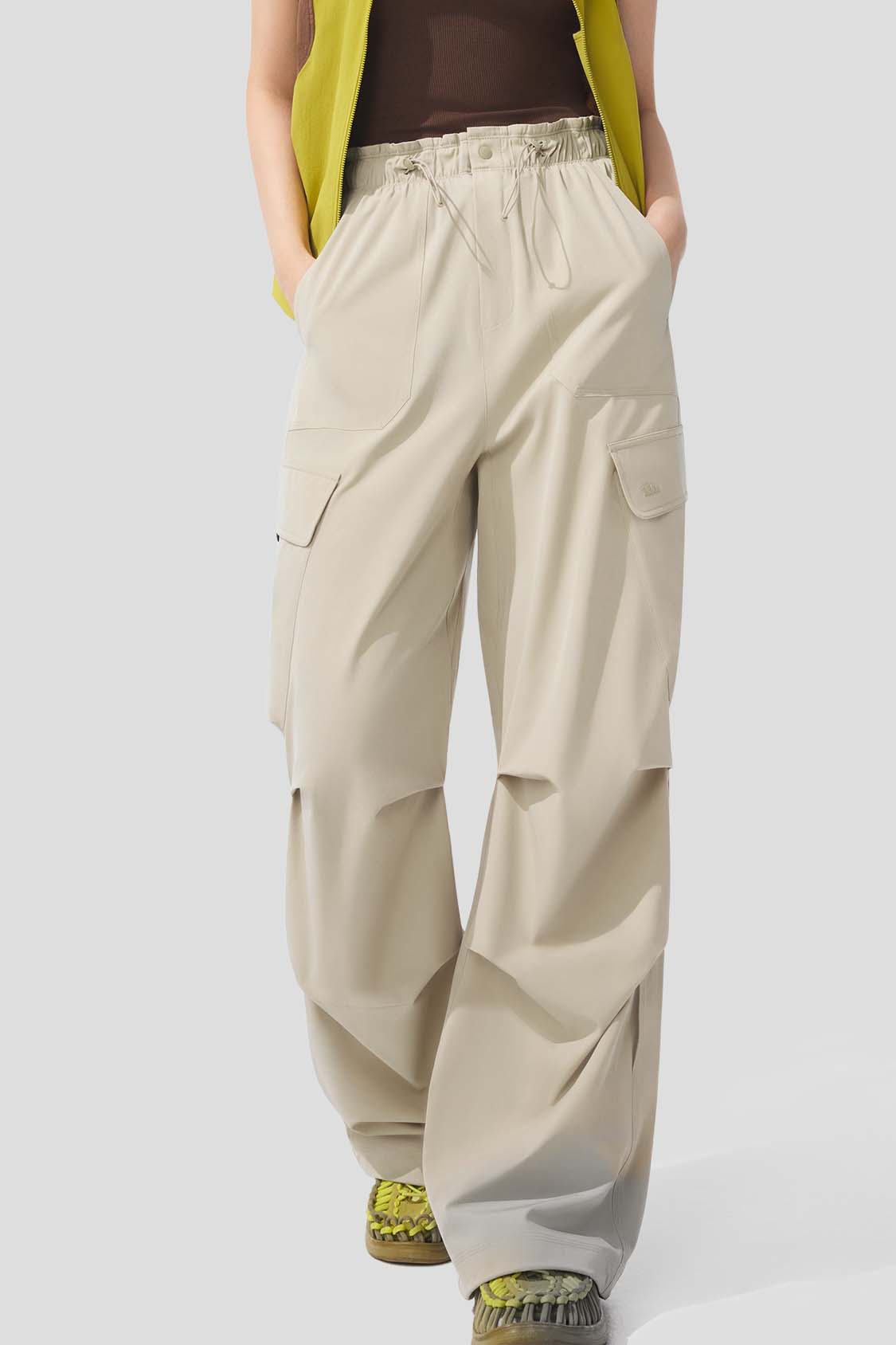 beneuder women's pants #color_khaki