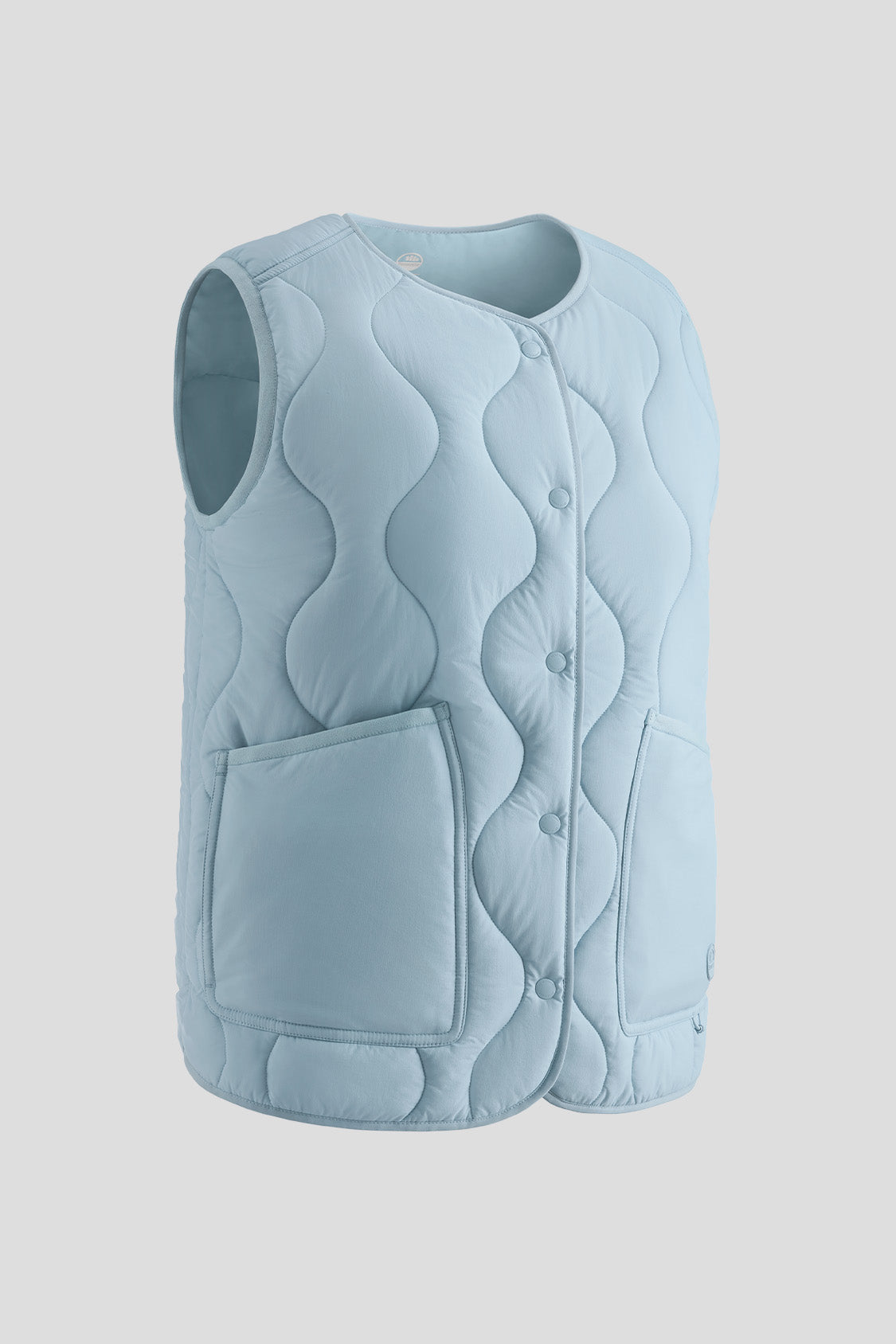 beneunder women's vests #color_warm mist blue