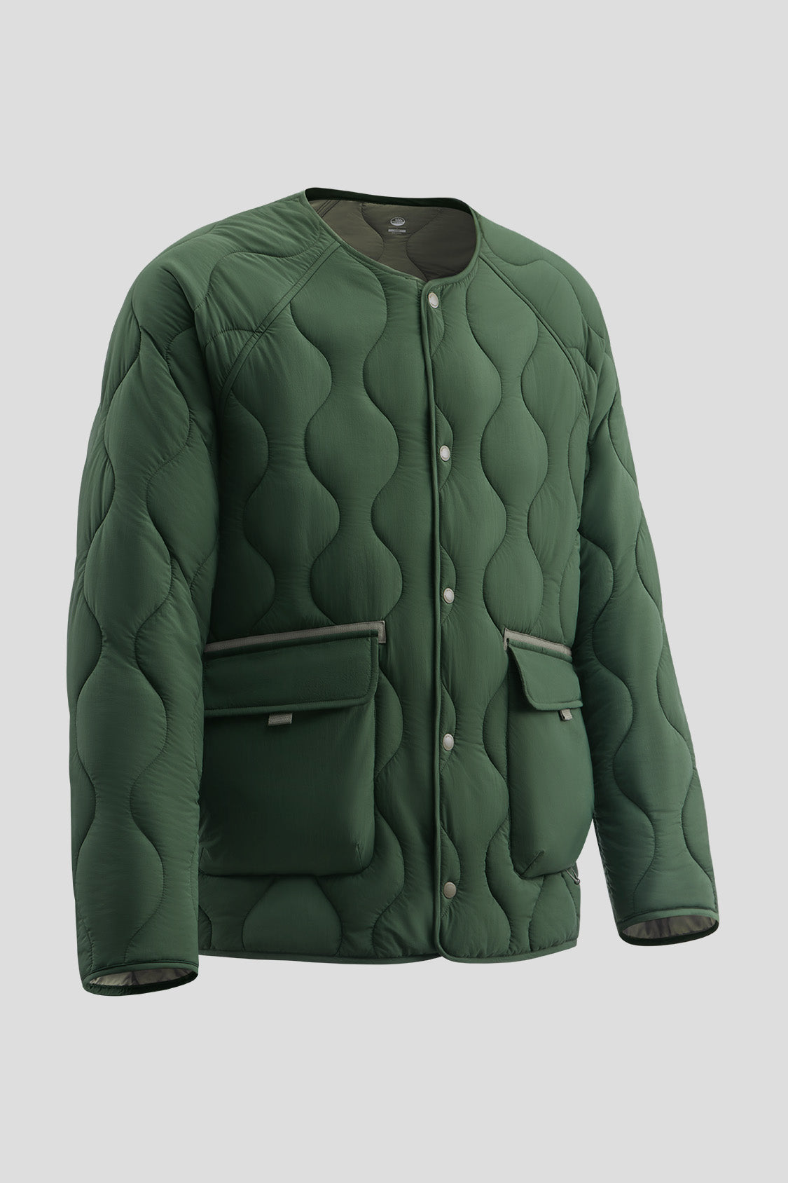 beneunder men's jacket #color_algae green