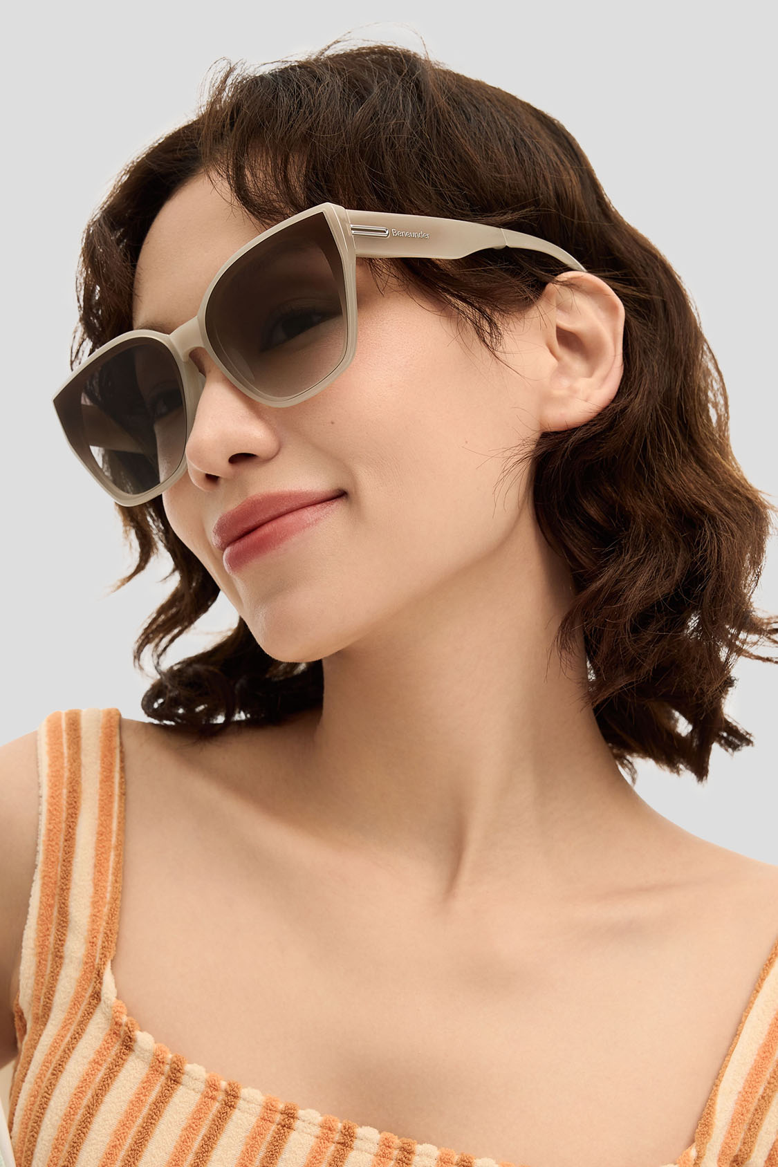 beneunder women's sunglasses #color_coffee