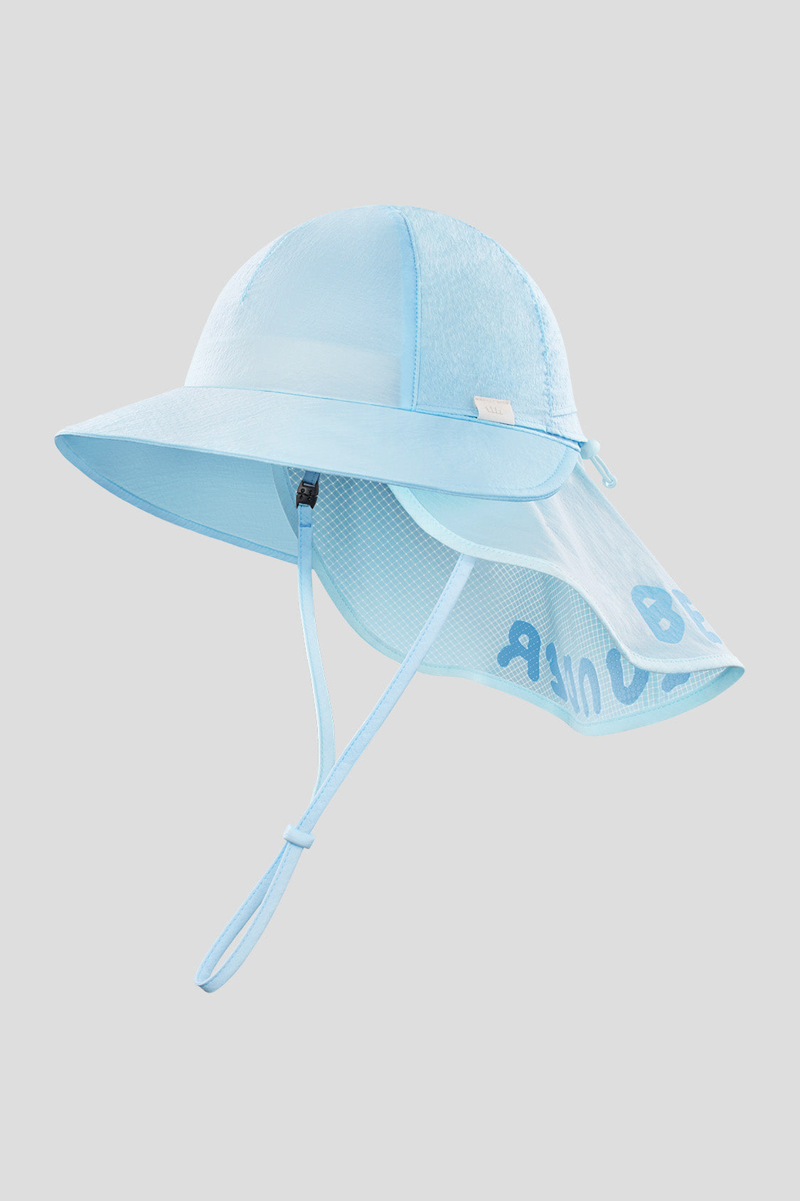 beneunder kid's bucket sun hats upf50+ #color_clear sky blue