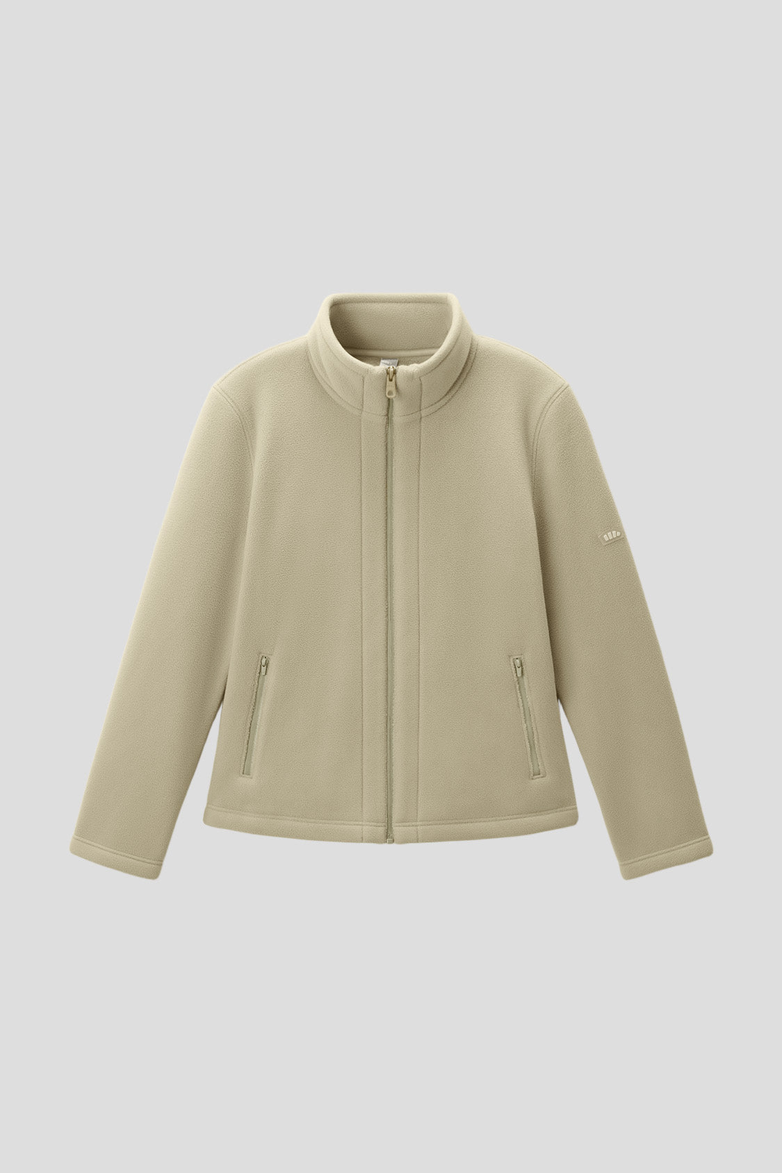 beneunder slimtherm womens light warmth slim fit fleece jacket#color_coffee