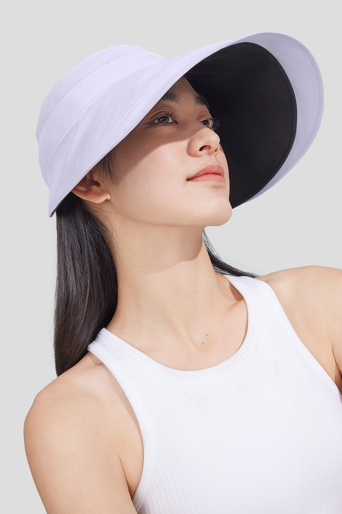 beneuder women's sun hats #color_cremy lilac