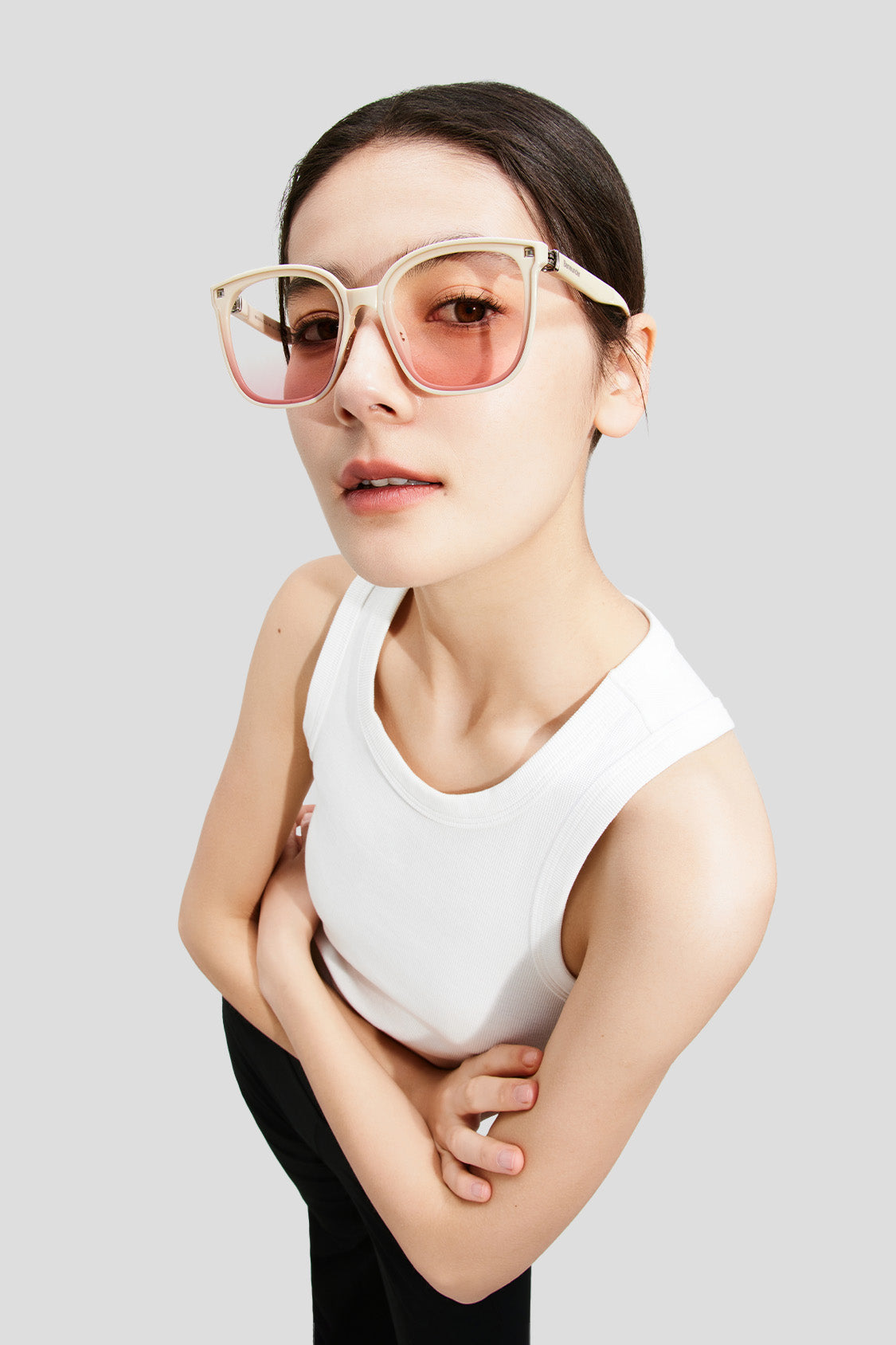 beneunder women's sunglasses #color_creamy white