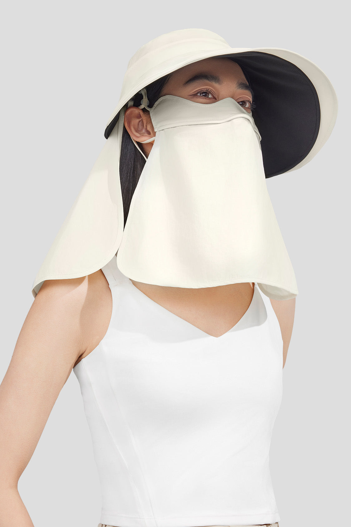 beneuder women's sun hats #color_cremy white