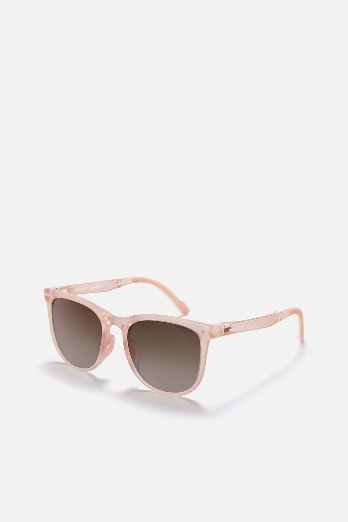 beneunder folding classic sunglasses uv400 #color_crystal cloud pink
