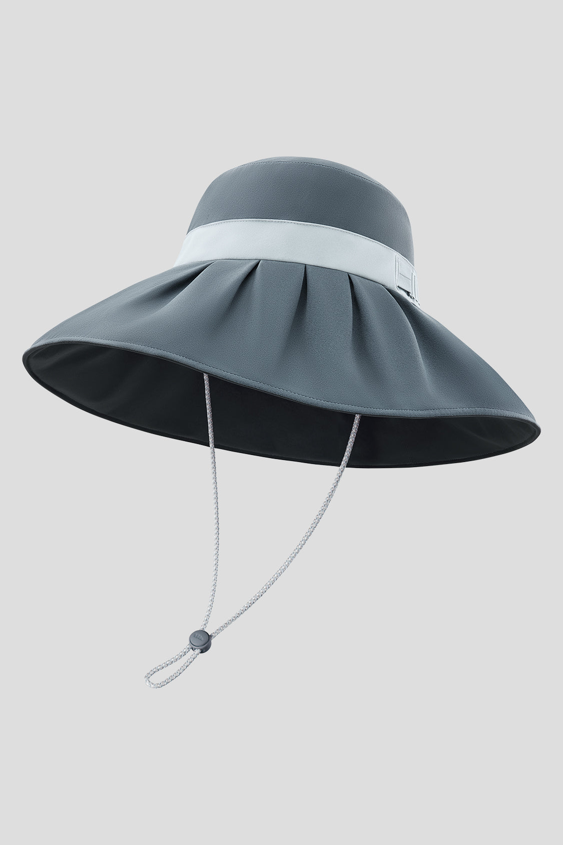 Dome S24 - Women's Adjustable Sun Bucket Hat UPF50+ Deep Blue Gray / 55-57 cm