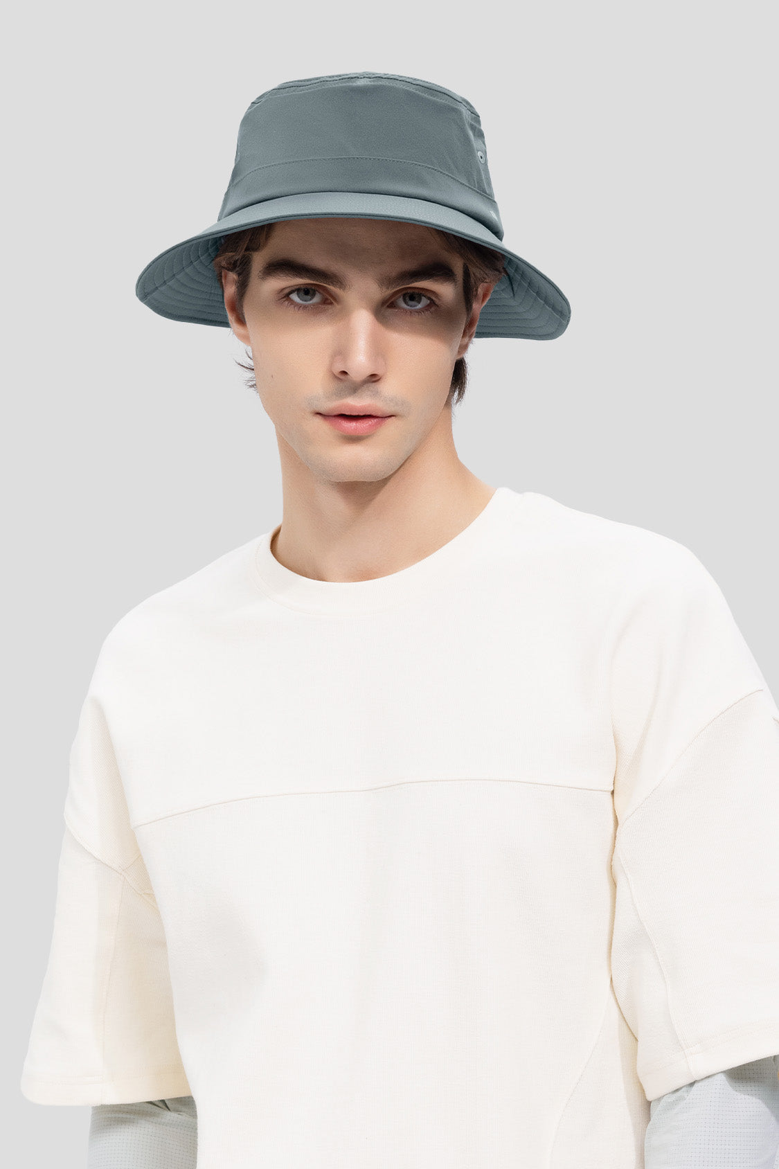 beneunder men's sun hats #color_deep blue gray