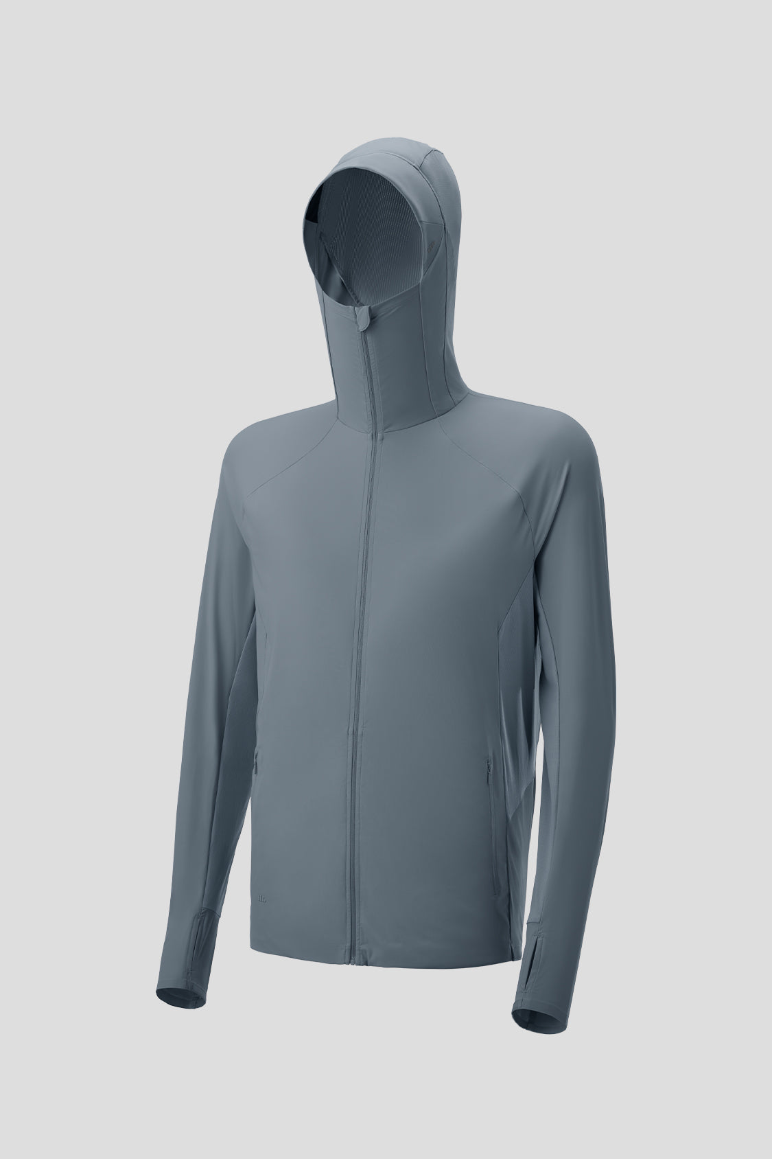 beneunder mens sun protection jacket upf50+ #color_deep blue gray