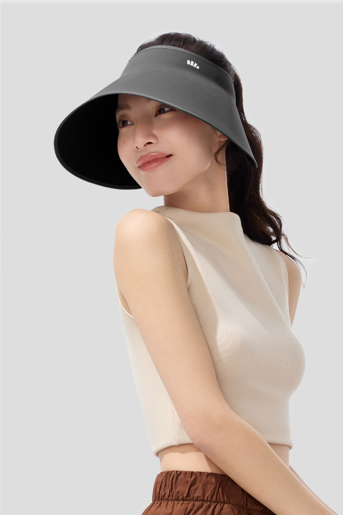 beneunder women's sun hats #color_deep gray