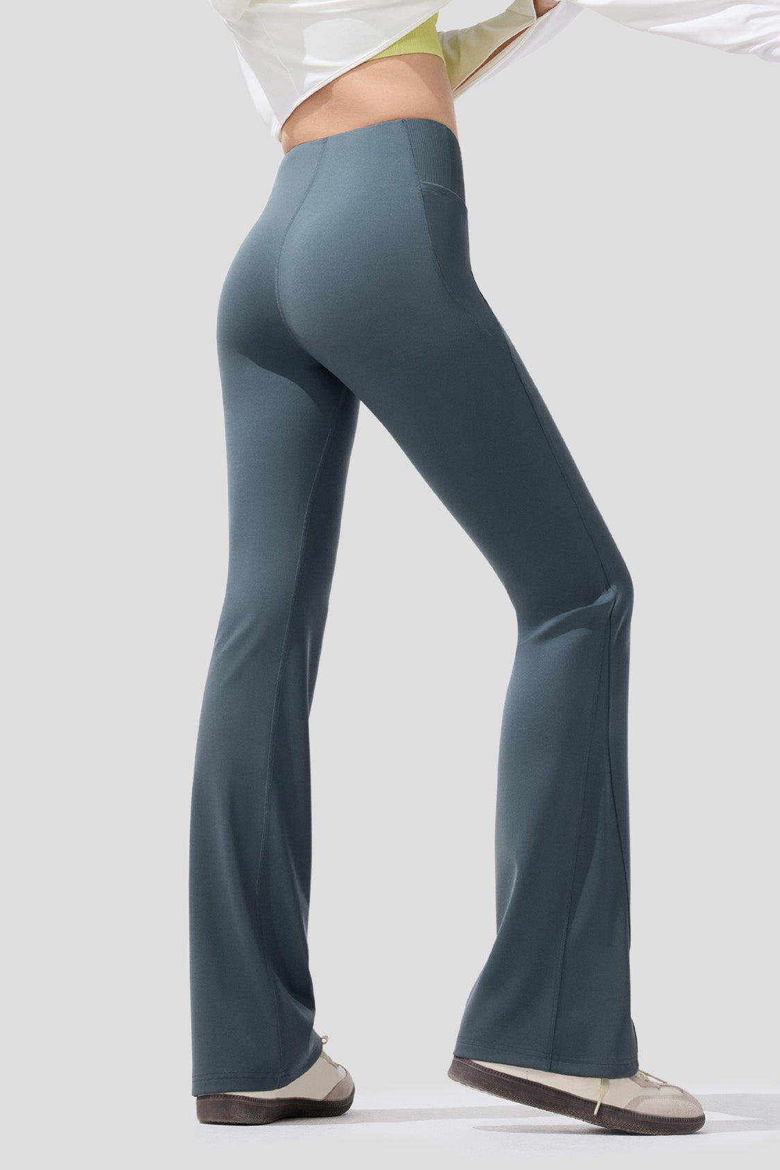 beneunder women‘s leggings #color_blue gray