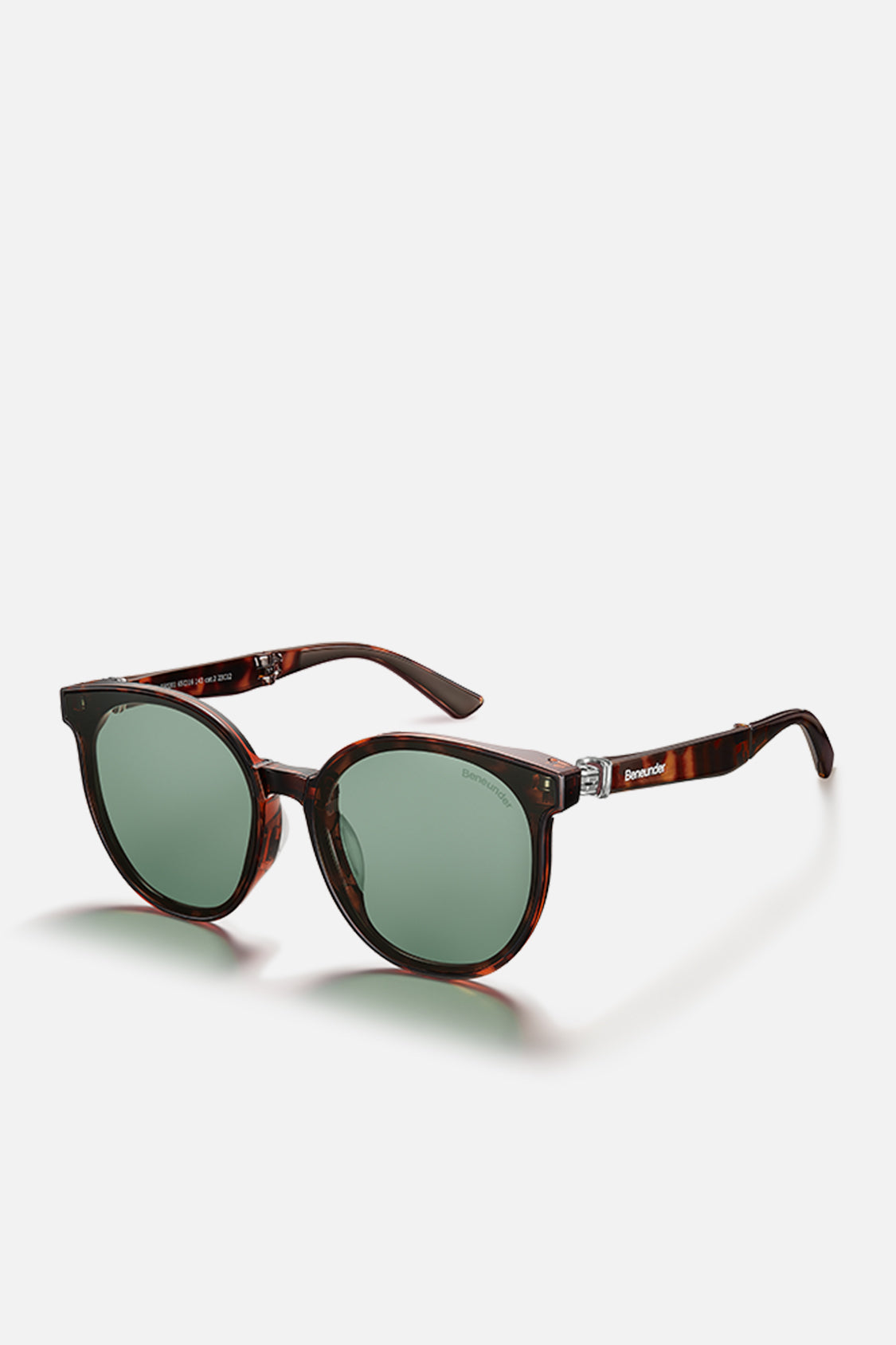 beneunder sunglasses folding #color_ebony tortoiseshell