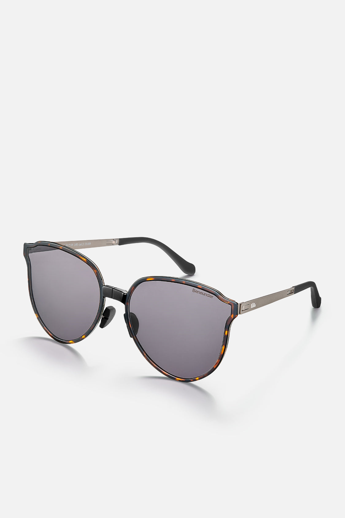 beneunder ultra-lightweight foldable sunglasses uv400 #color_black