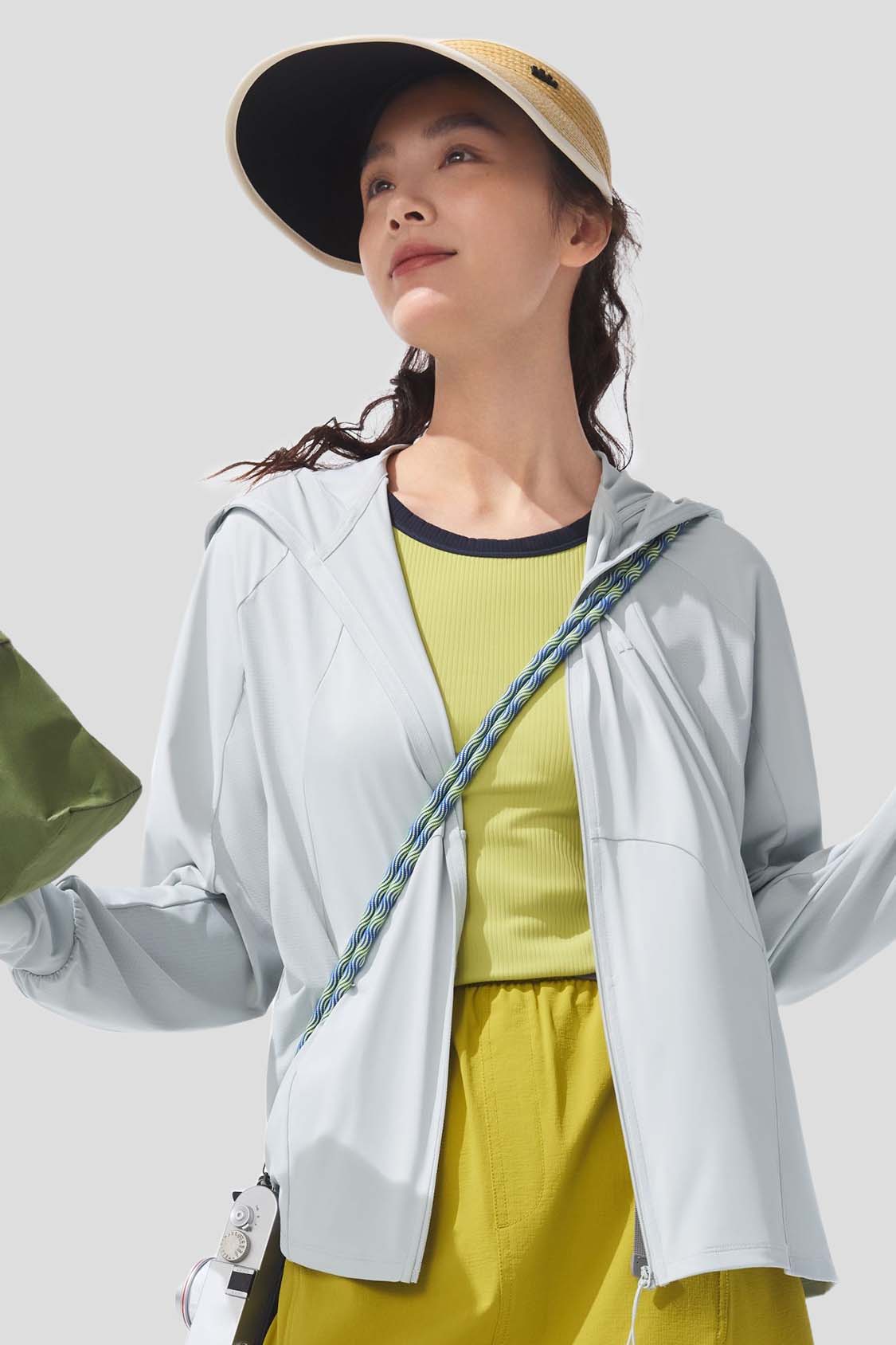 beneunder women's sun protection jacket #color_gray