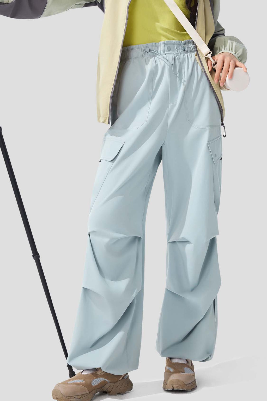 Glide - Women's Water-Repellent Parachute Pants UPF50+ - decent-life