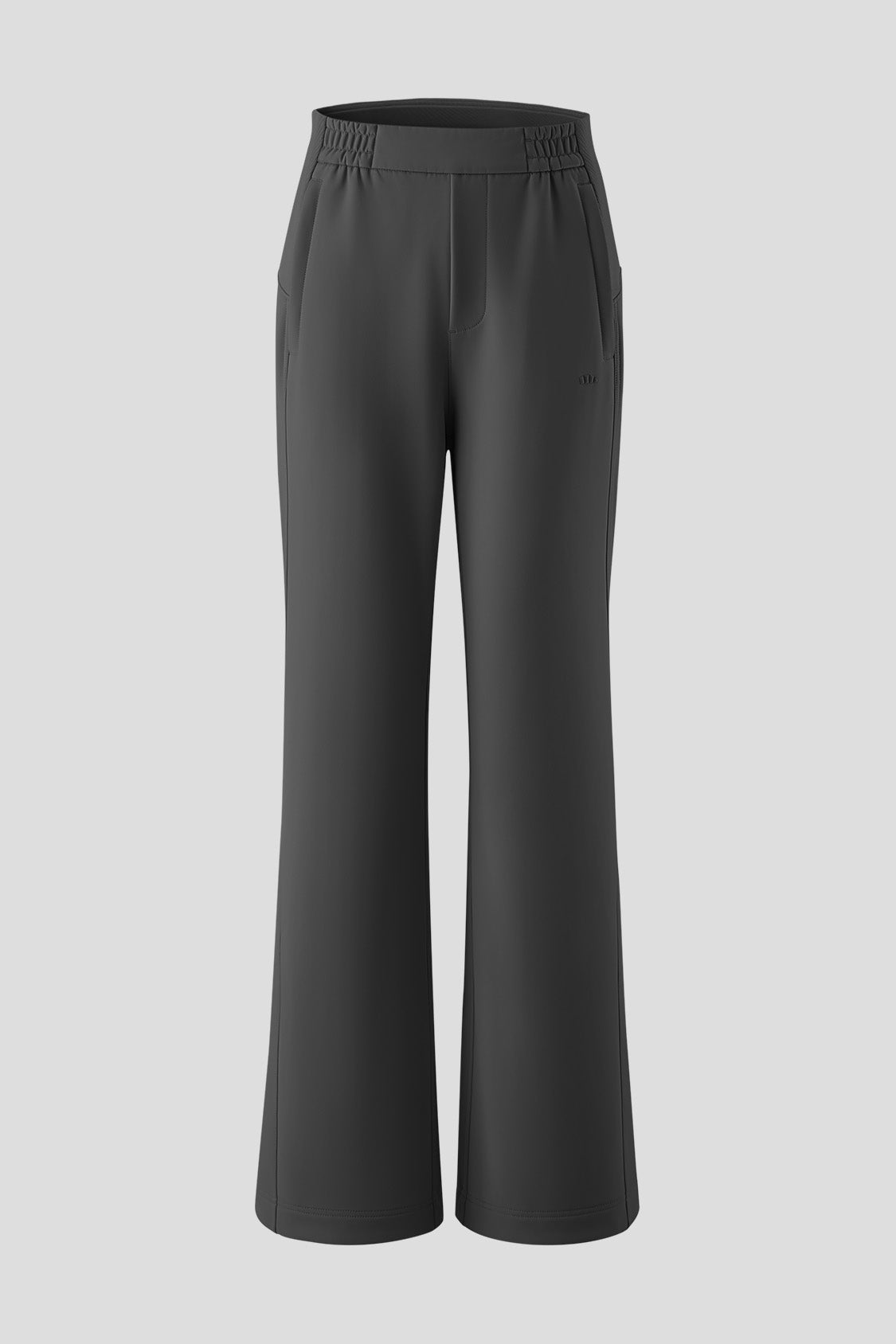 beneunder softshield – women’s thermal flare softshell pants #color_gray