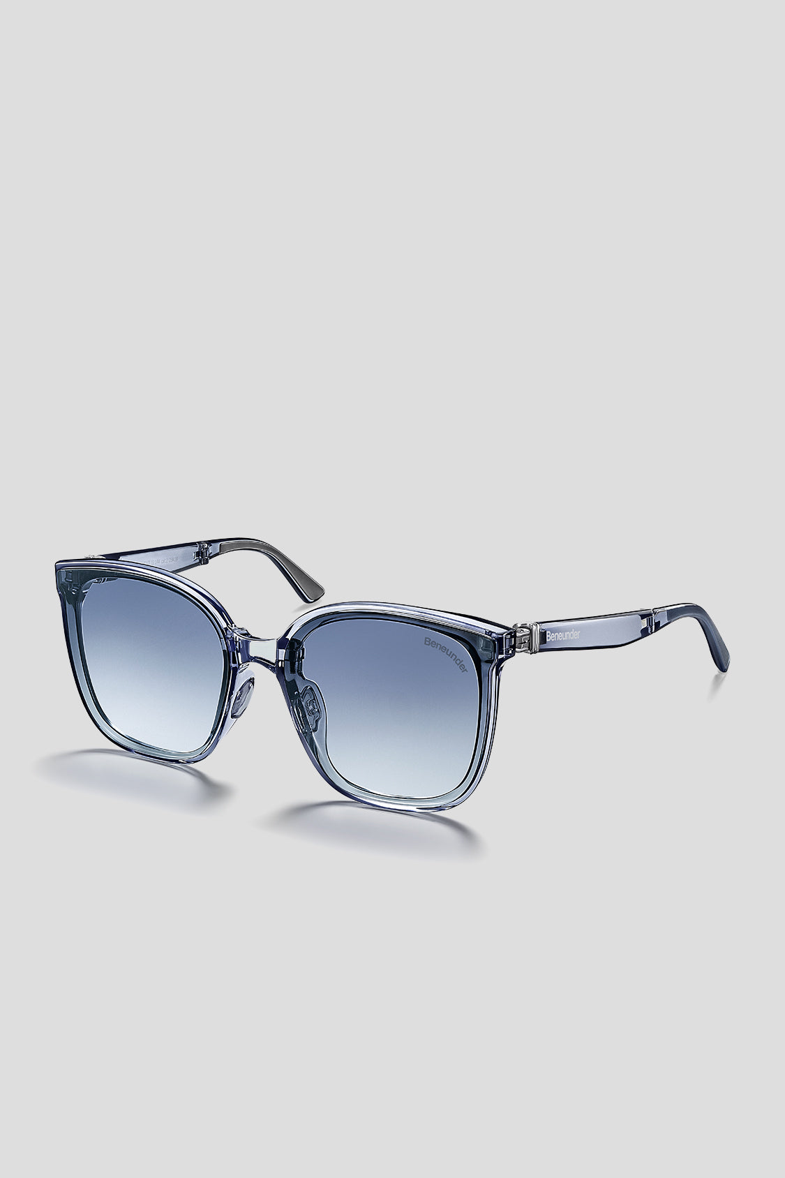 beneunder women's sunglasses #color_icy blue gray