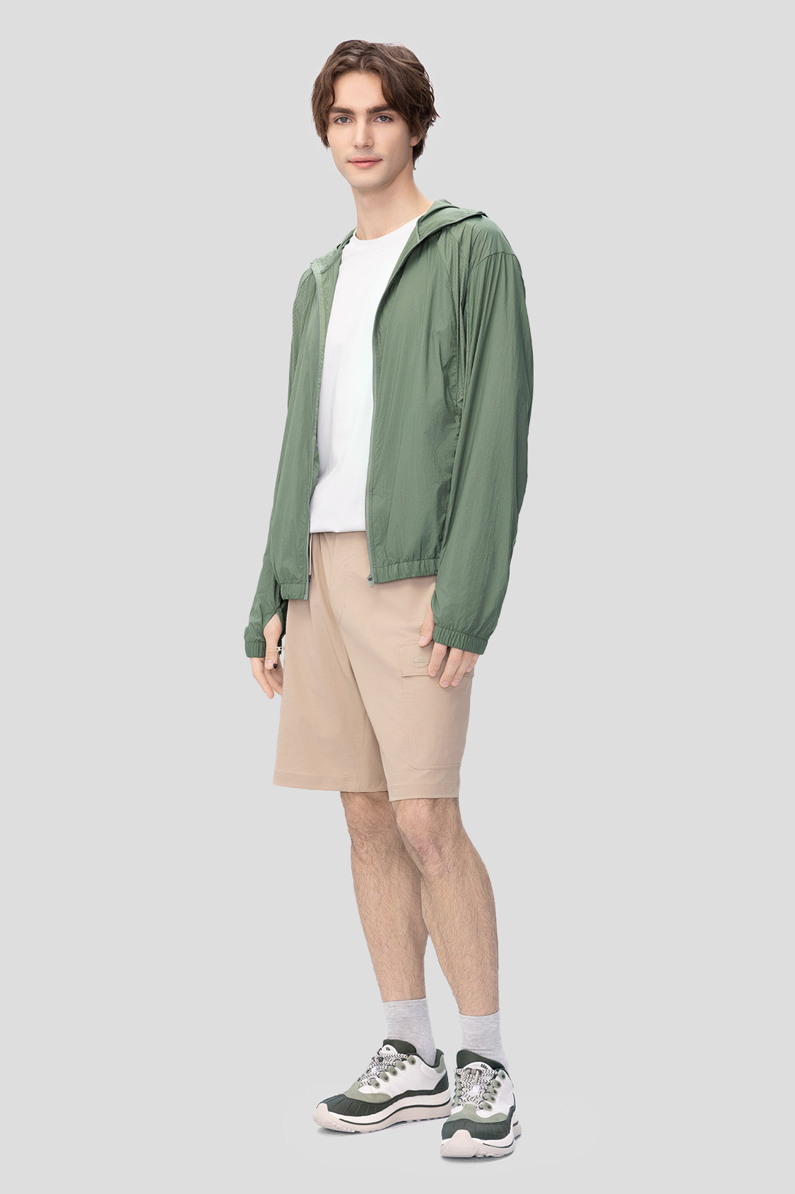 men's sun ptotection jacket #color_lake tea green