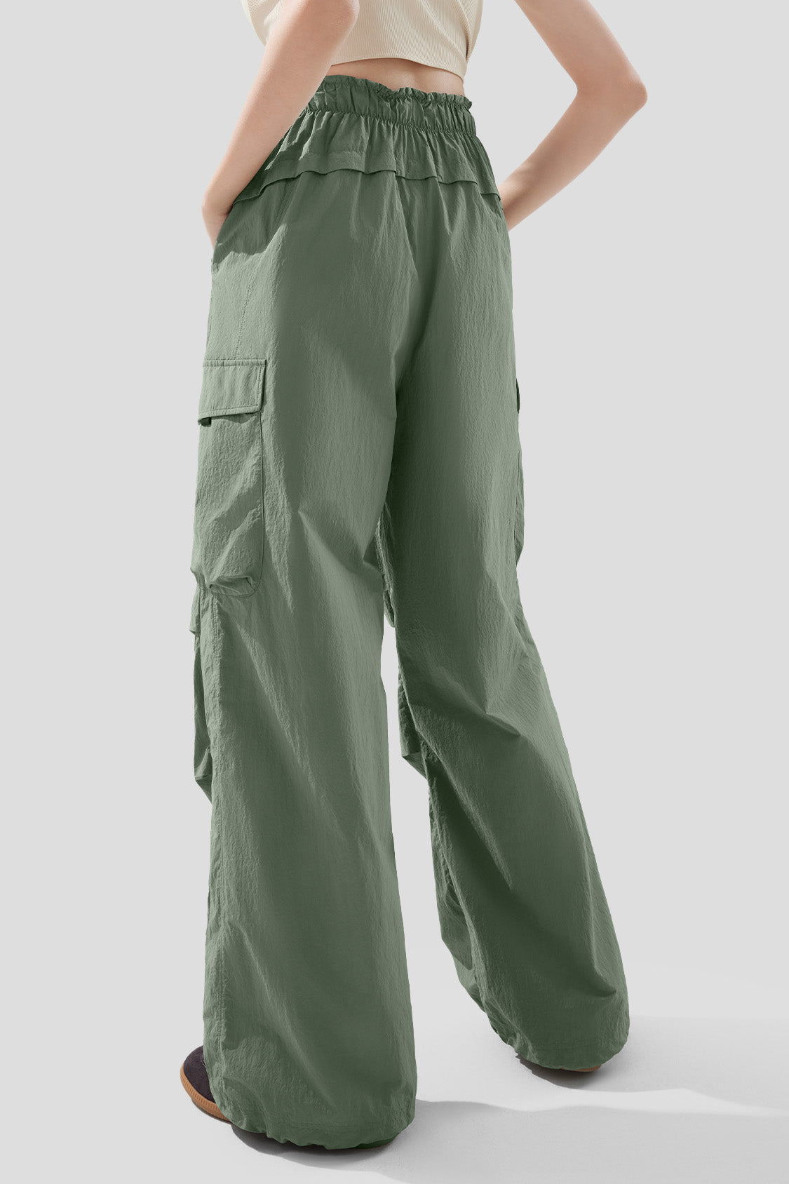 beneunder women's pants upf50+ #color_lake tea green