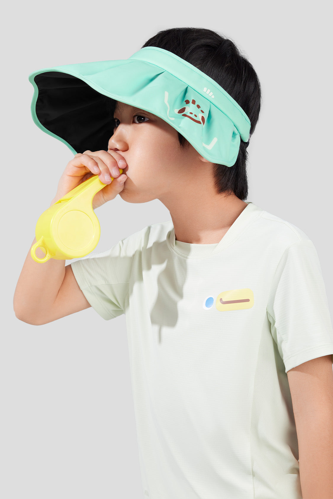 Yunji S24 - Kids' Shell SunShield Sun Hat UPF50+