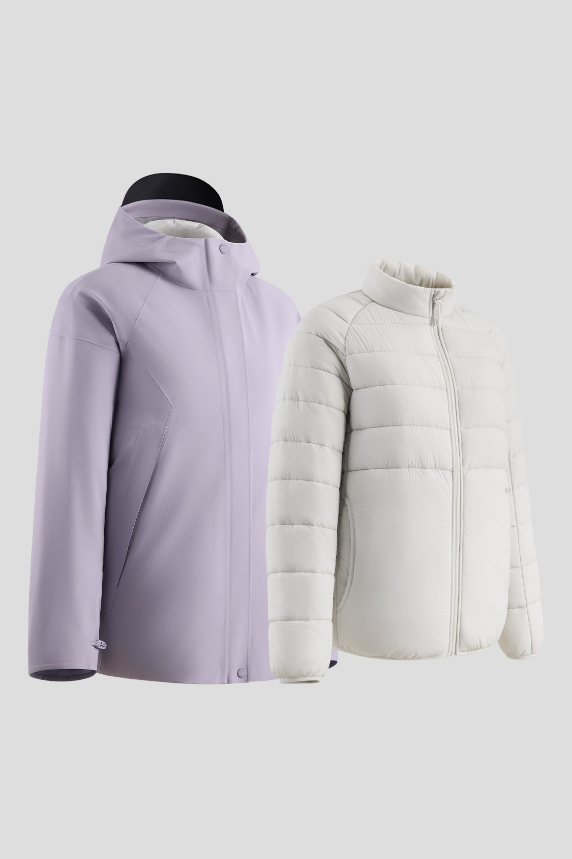 beneunder women's jacket #color_lavender purple