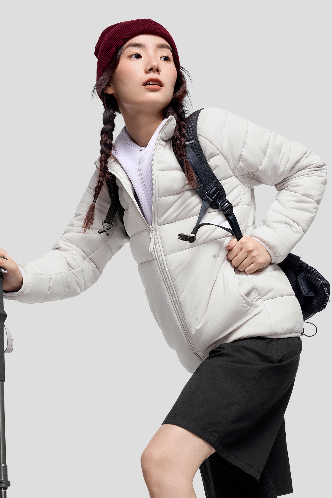 ジャケット・アウター BENEUNDER Women's Short Water/001 Drift - Women's Lightweight Water-Repellent Jacket UPF100+