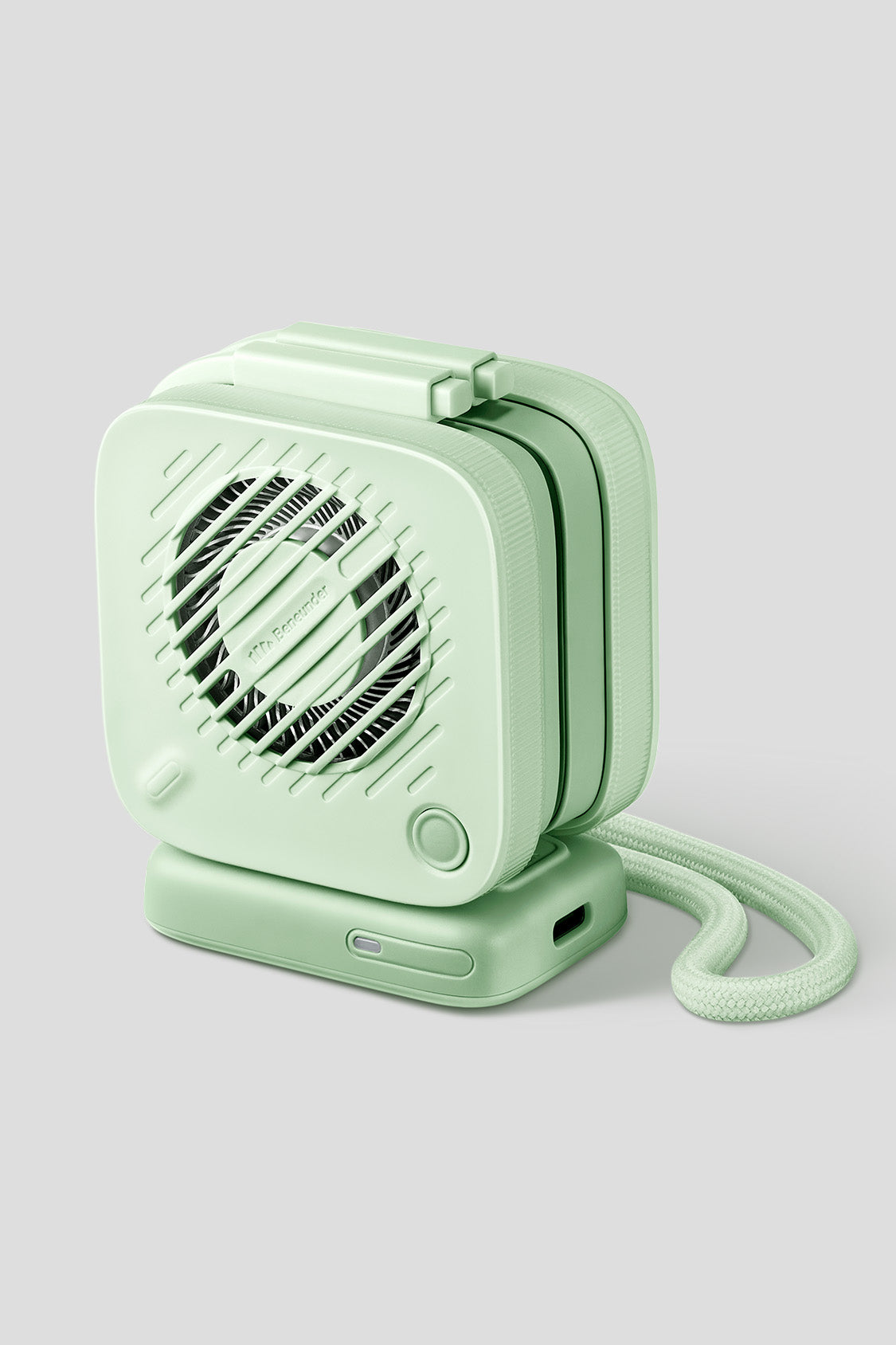 beneunder portable neck fan cooling #color_light pine green