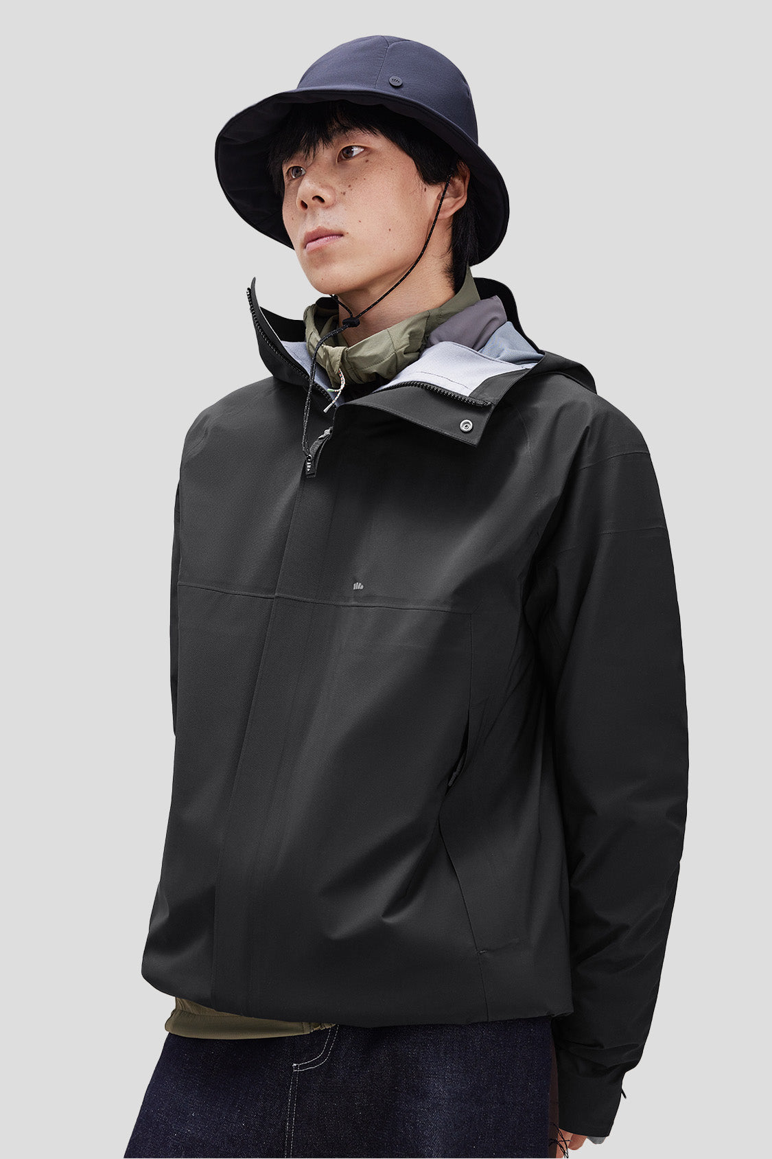 beneunder men's jacket #color_black