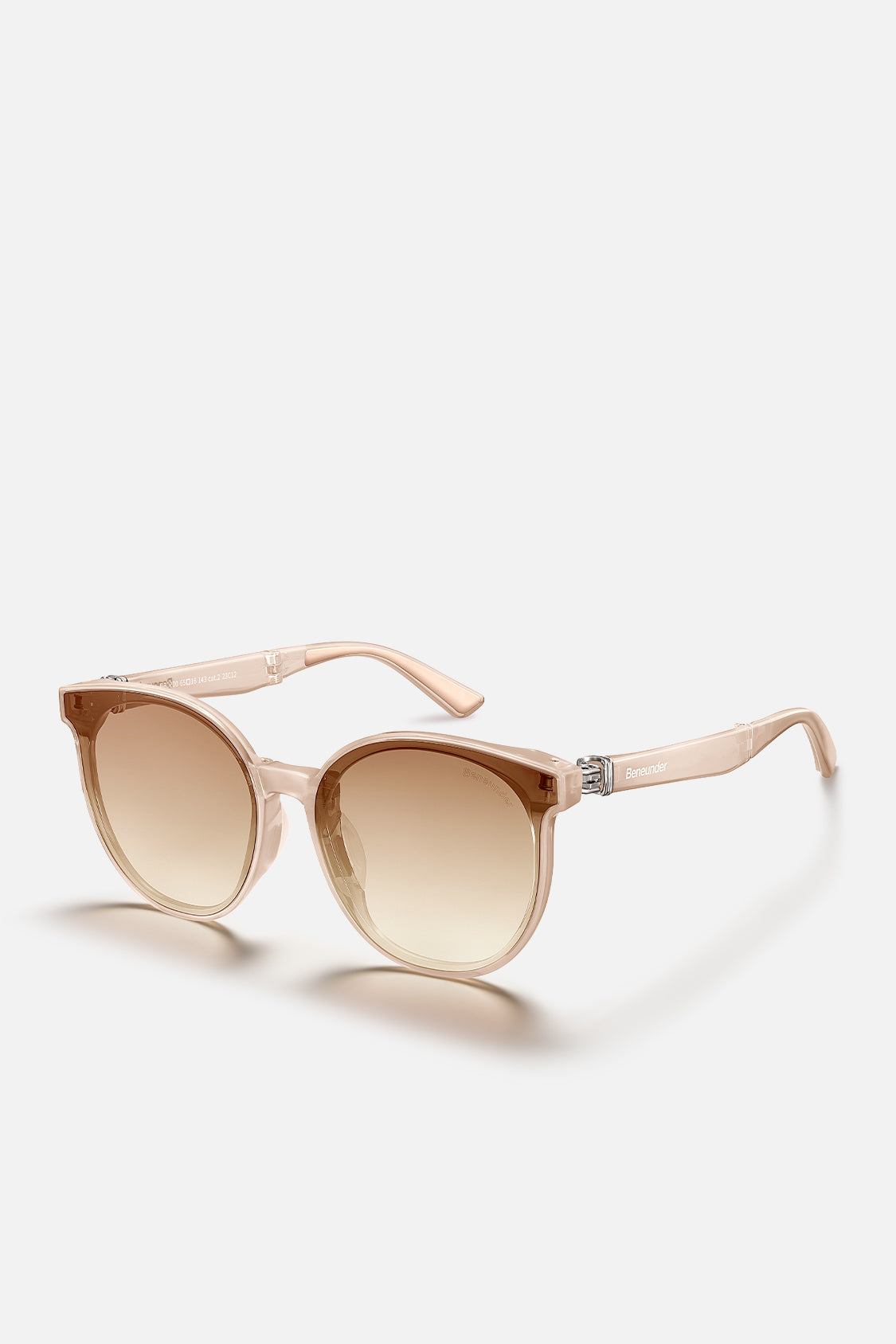 beneunder sunglasses folding #color_milk tea gray