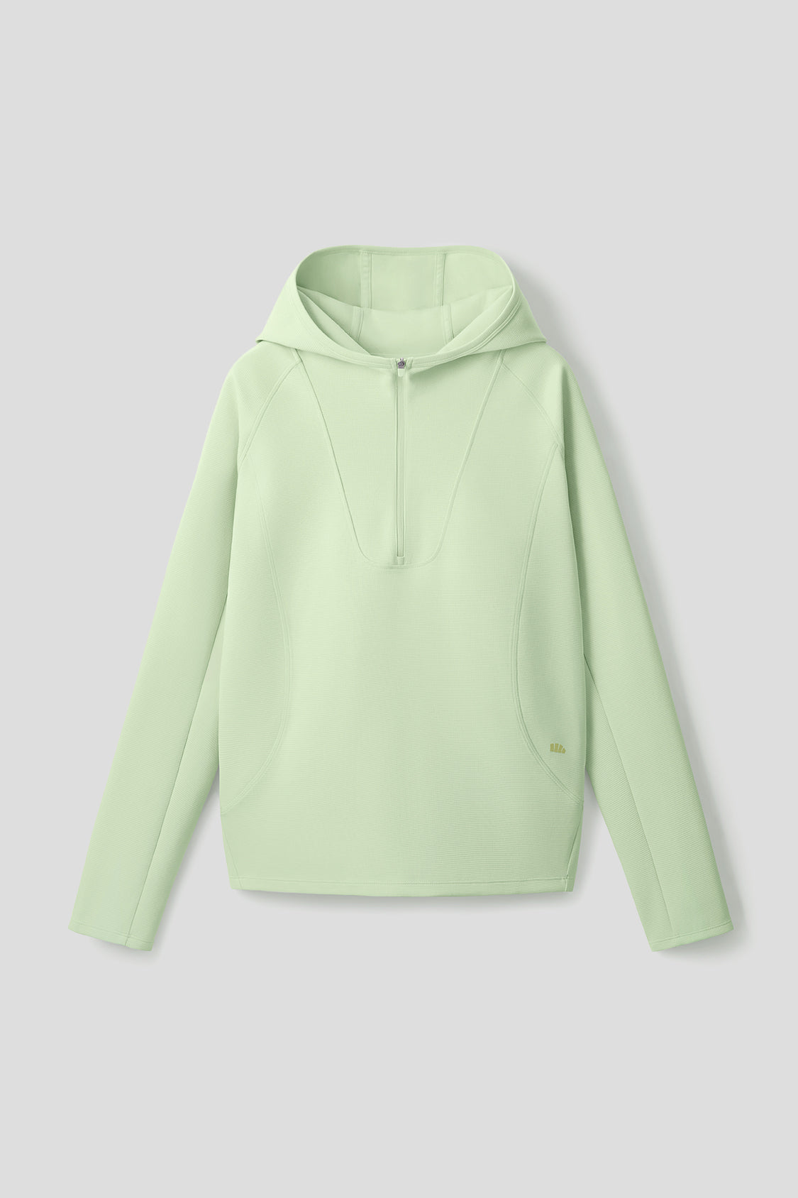 beneunder women's hoodie #color_mountain lake green