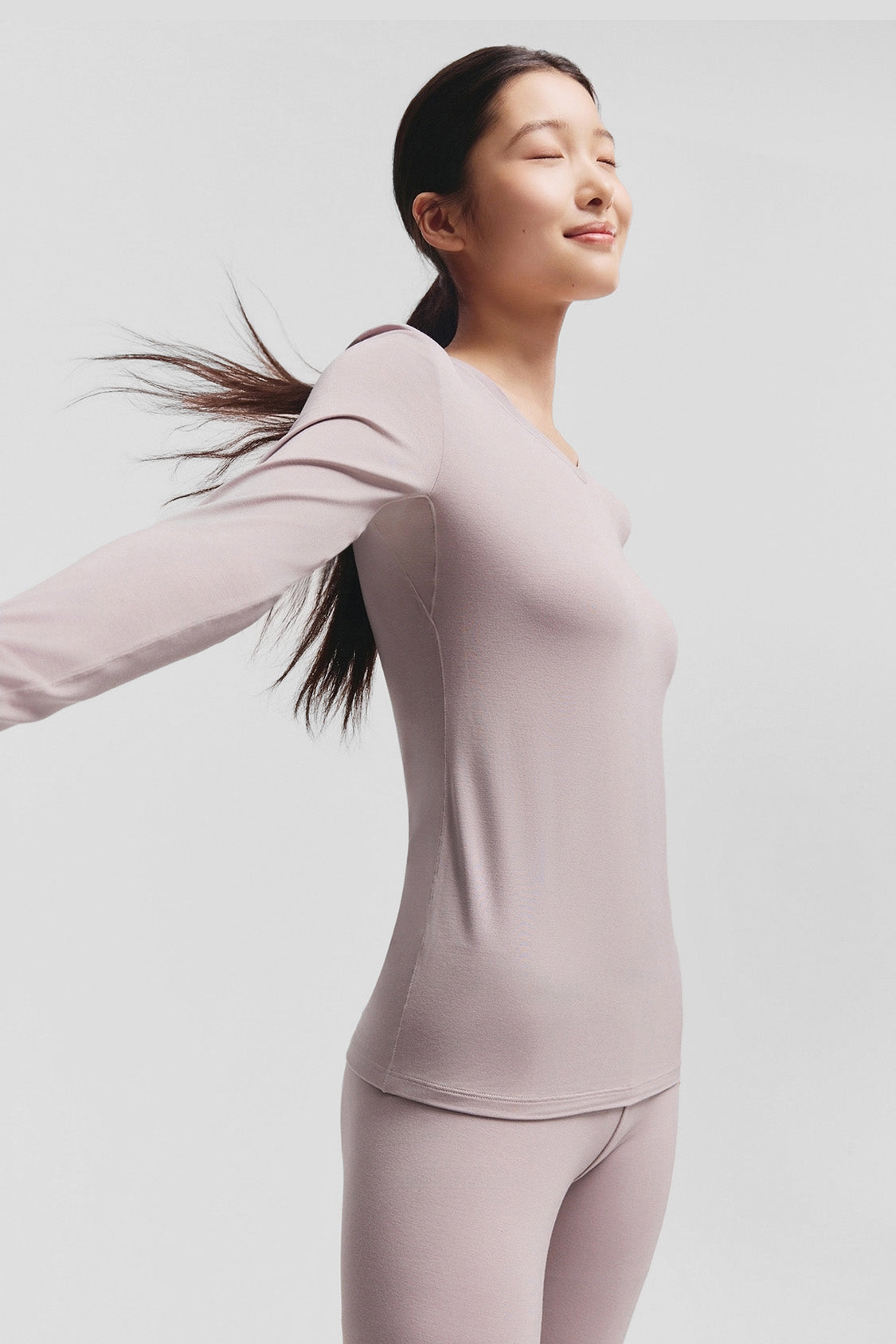 beneunder core – women's thermal base layer #color_pink