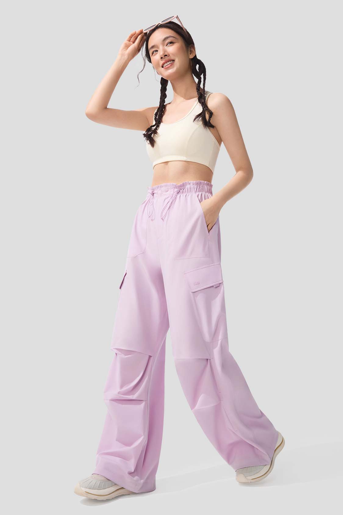 beneuder women's pants #color_pink